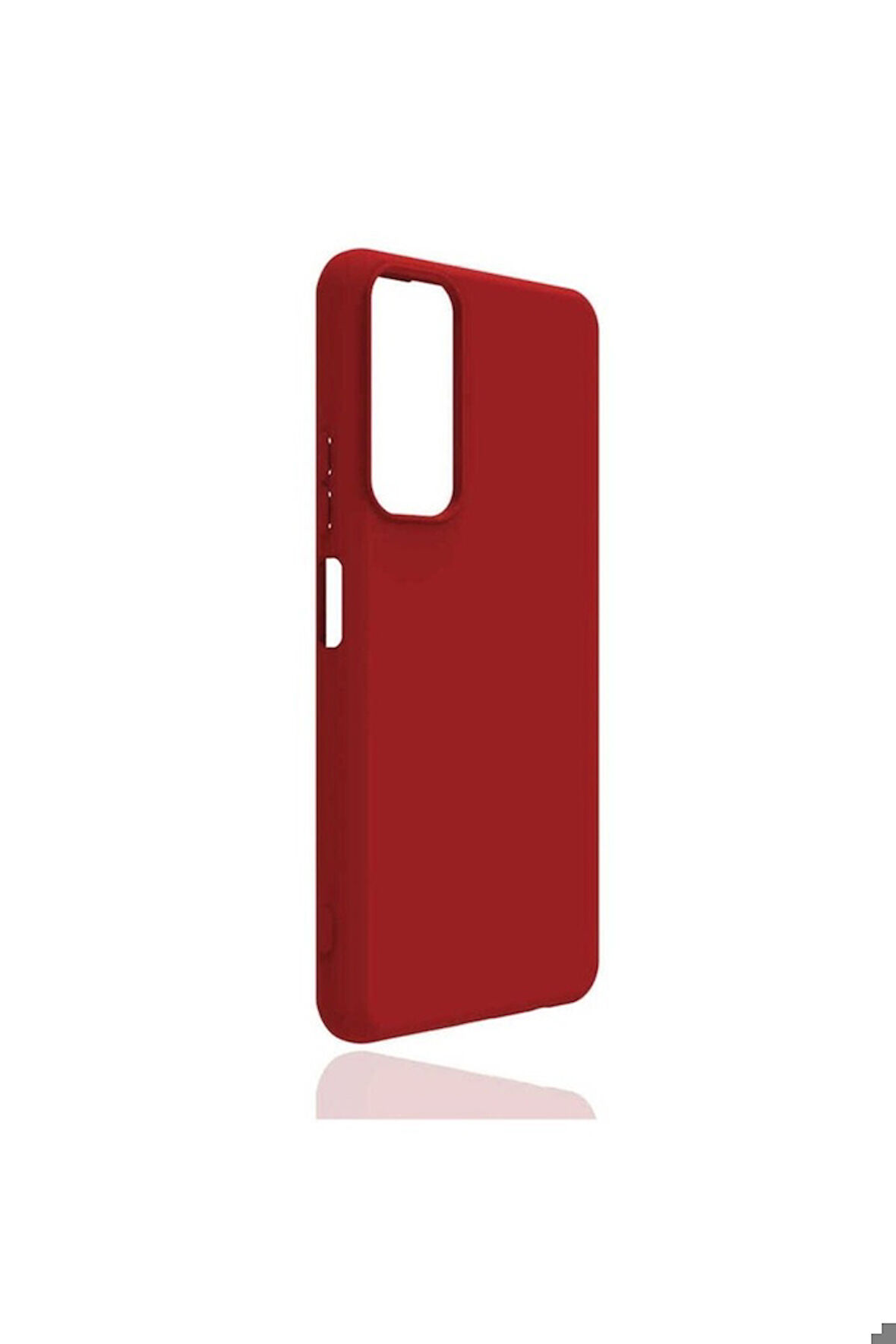 Huawei P Smart 2021 Uyumlu Kılıf Zore Biye Silikon Kırmızı