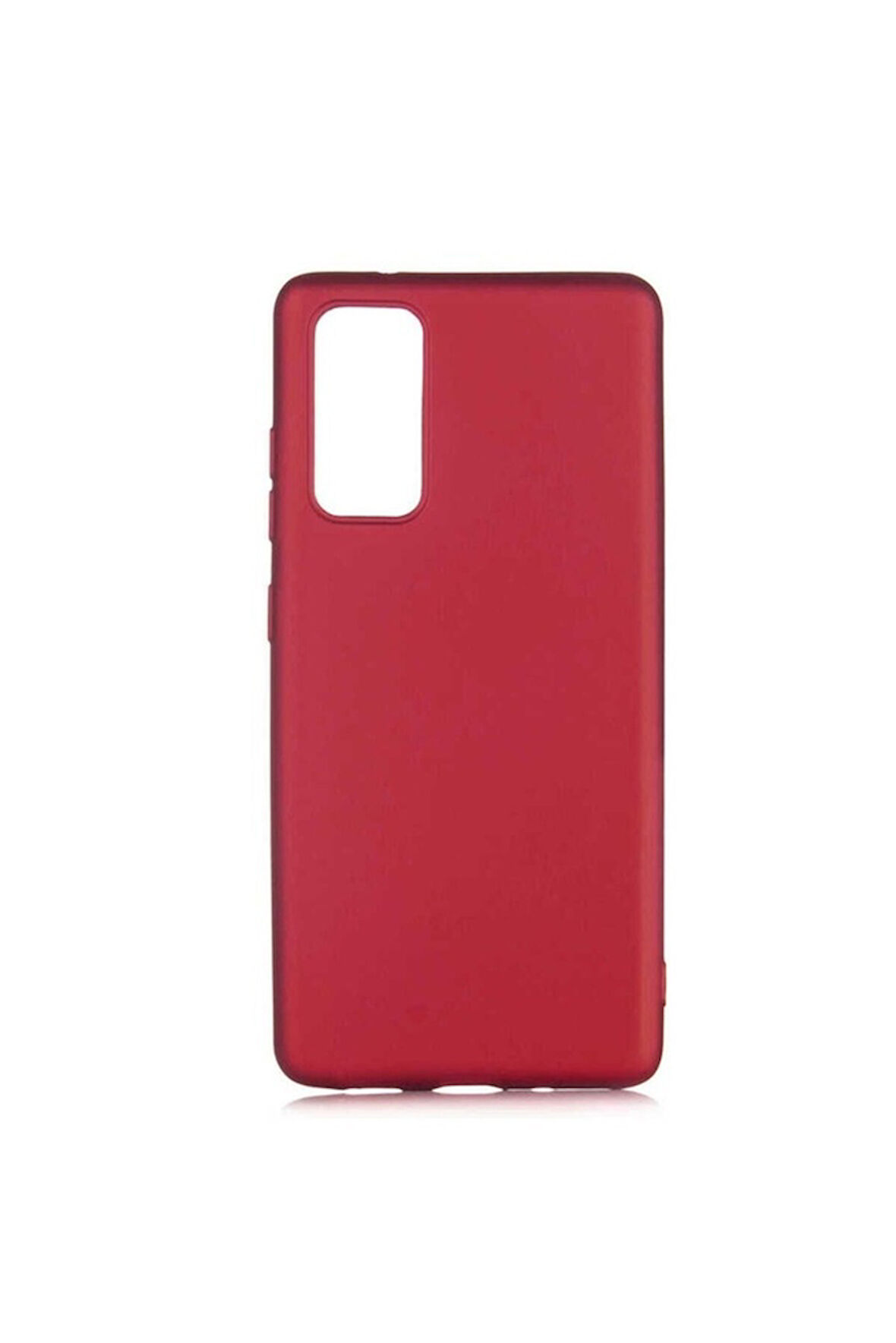 Samsung Galaxy S20 FE Uyumlu Kılıf Zore Premier Silikon Kapak Mürdüm