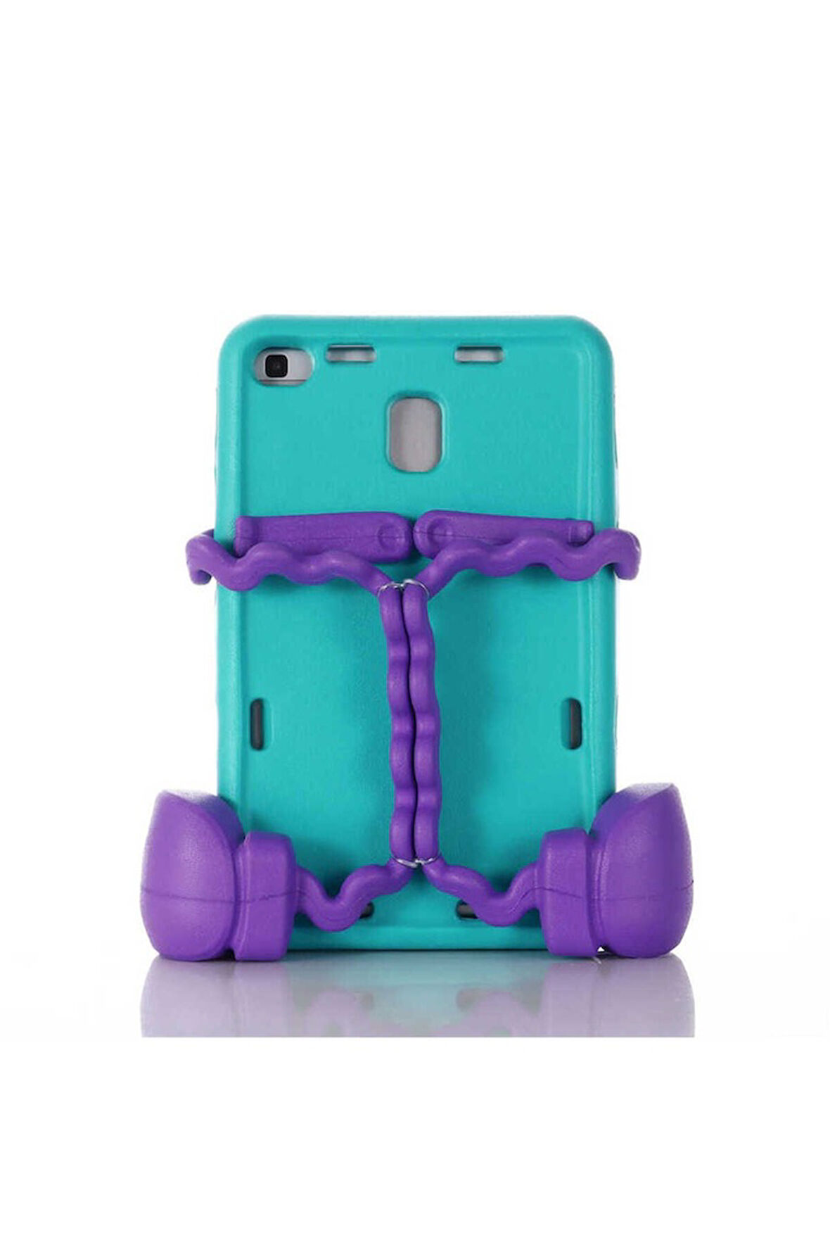 Samsung Galaxy Tab A 8.0 T290 (2019) Uyumlu Zore Eva Boxer Tablet Silikon Mavi