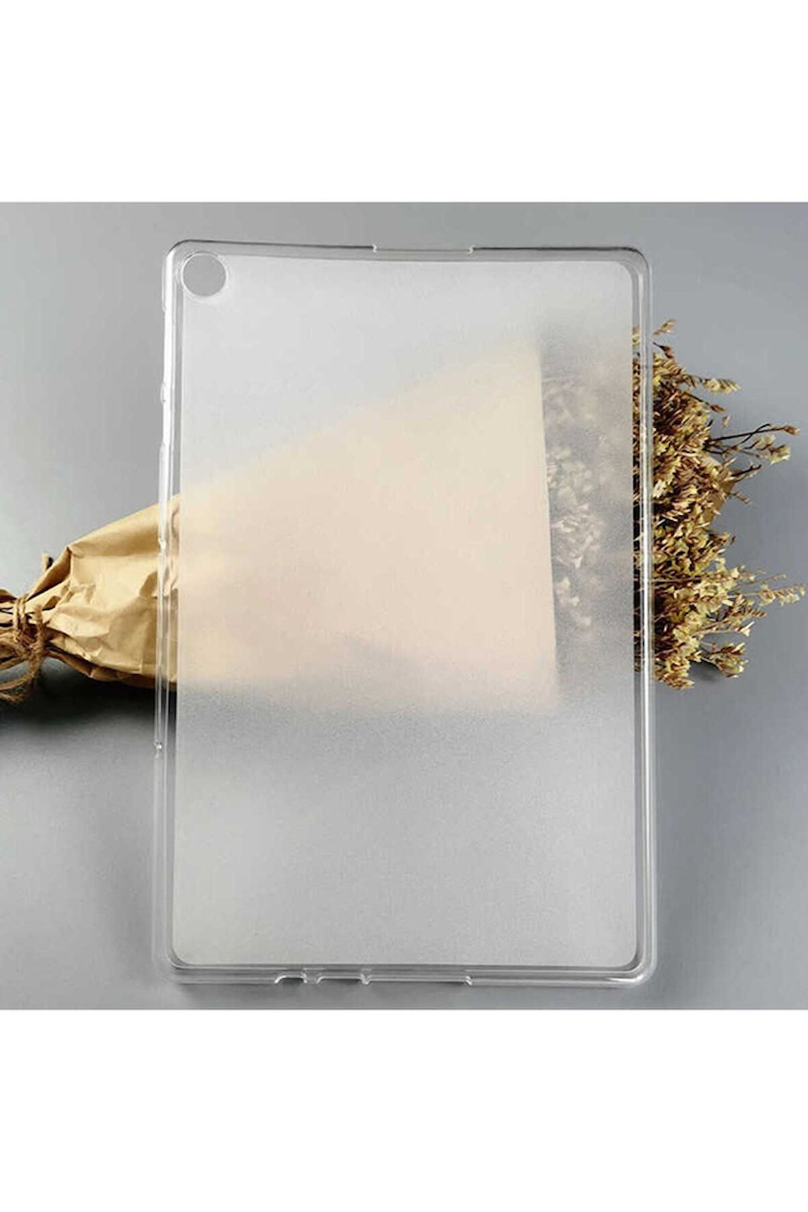 Huawei MatePad T10 Uyumlu Kılıf Zore Tablet Süper Silikon Kapak Renksiz