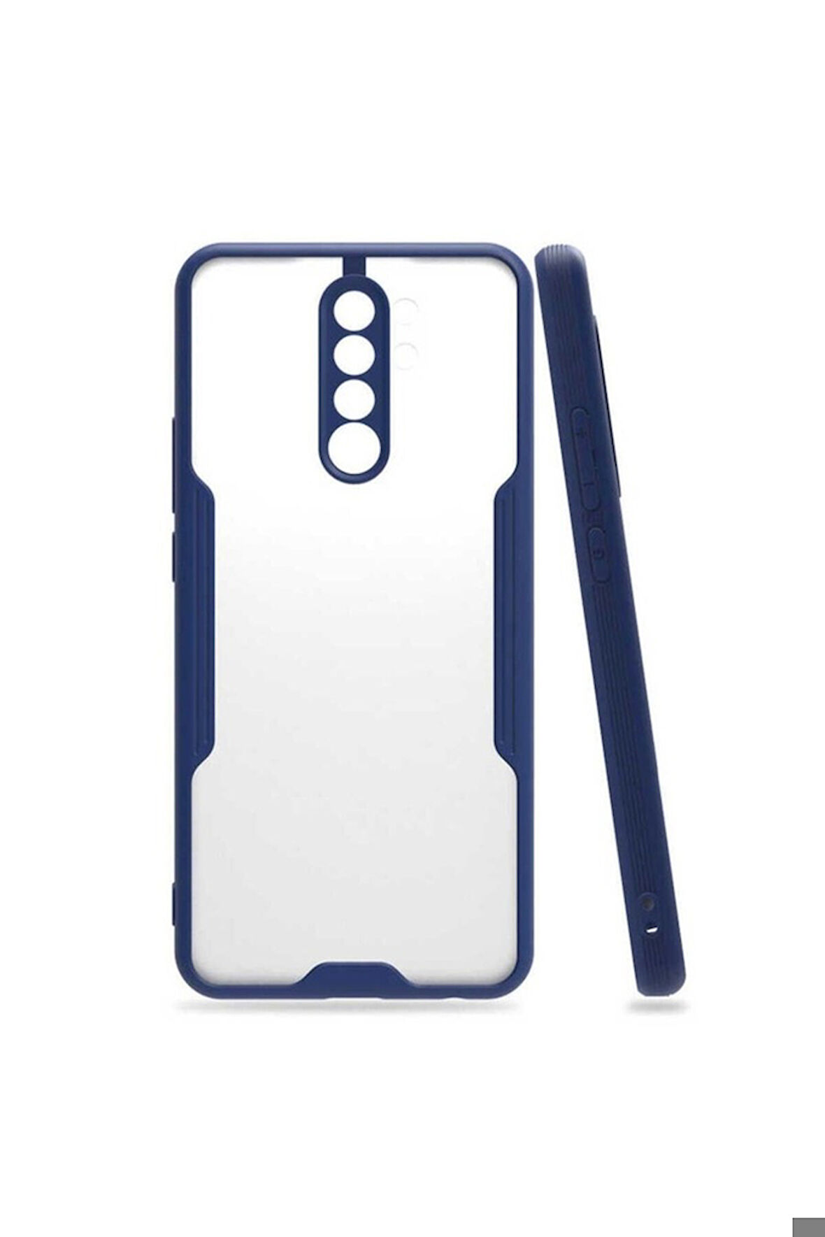 Xiaomi Redmi Note 8 Pro Uyumlu Kılıf Zore Parfe Kapak Lacivert