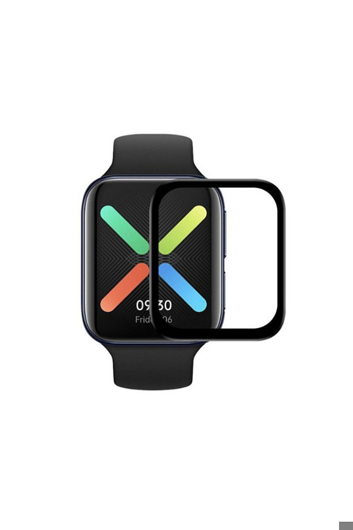 Oppo Watch 41mm Uyumlu Zore PMMA Pet Saat Ekran Koruyucu