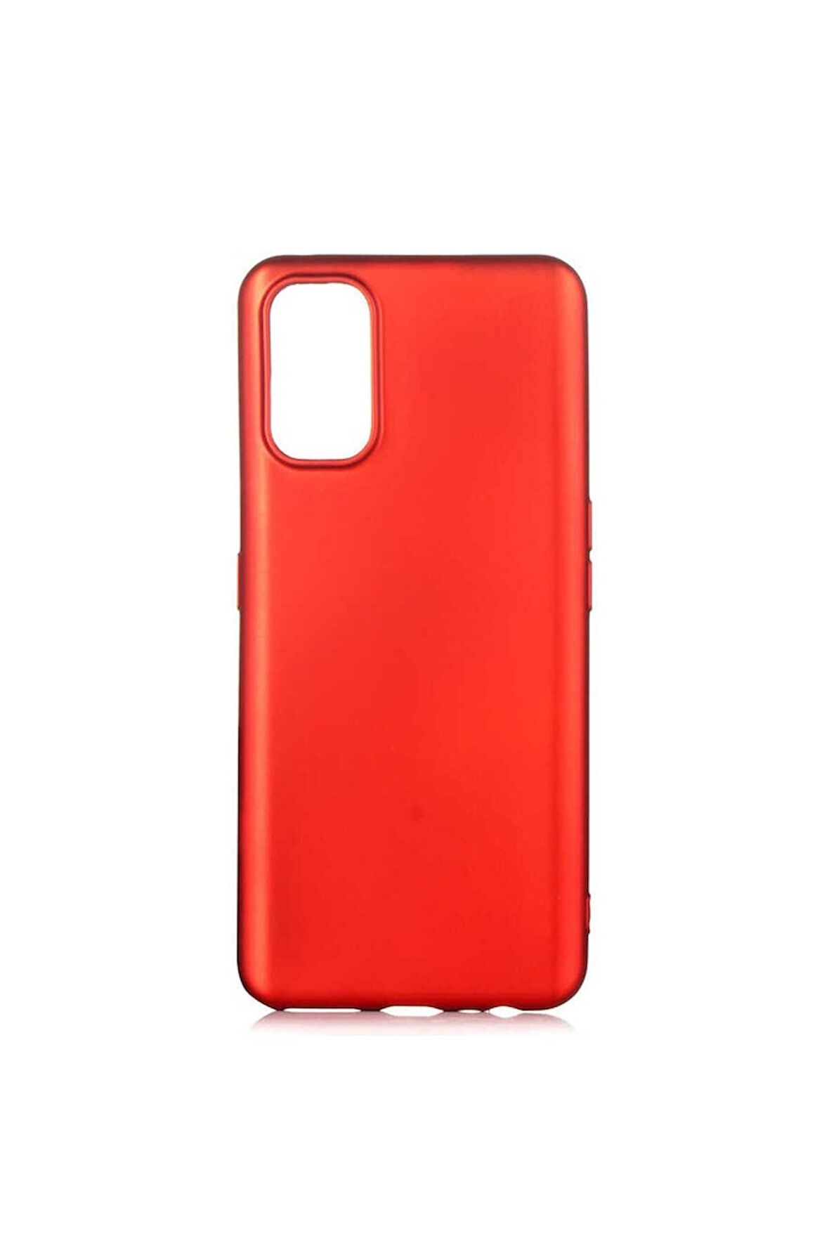 Realme 7 Pro Uyumlu Kılıf Zore Premier Silikon Kapak Kırmızı