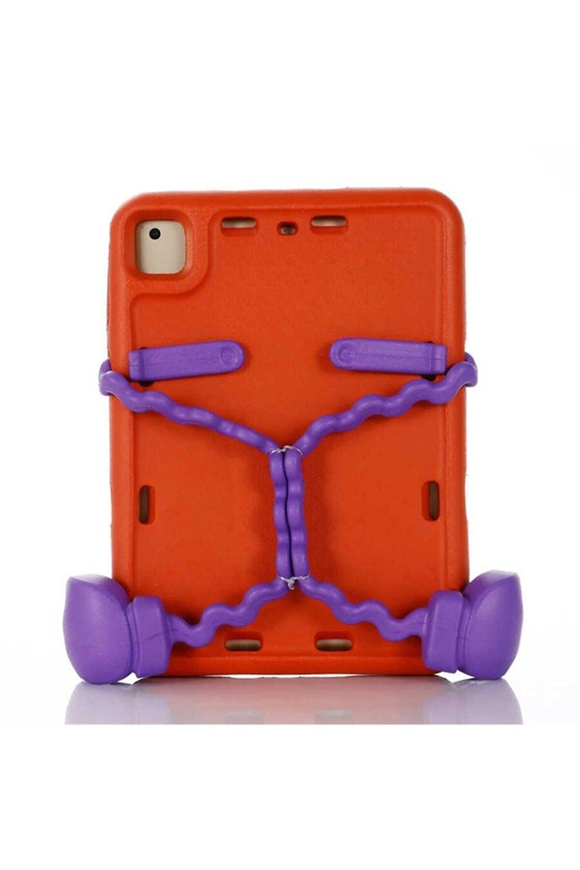 Apple iPad 5 Air Uyumlu Zore Eva Boxer Tablet Silikon Kırmızı