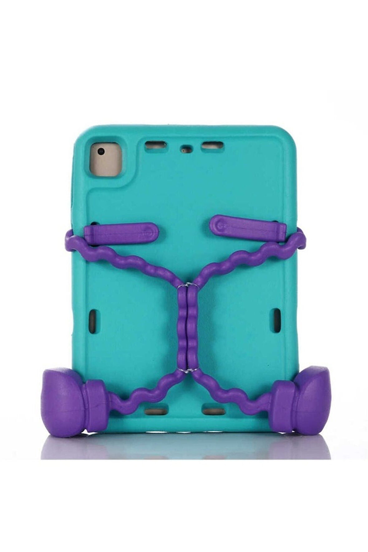 Apple iPad 5 Air Uyumlu Zore Eva Boxer Tablet Silikon Mavi