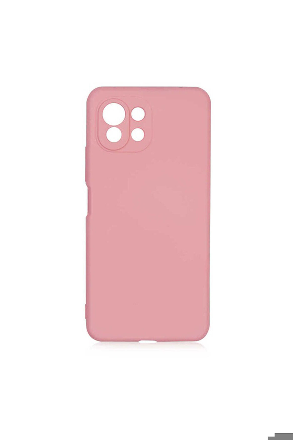 Xiaomi Mi 11 Lite Uyumlu Kılıf Zore Mara Lansman Kapak Pembe Açık