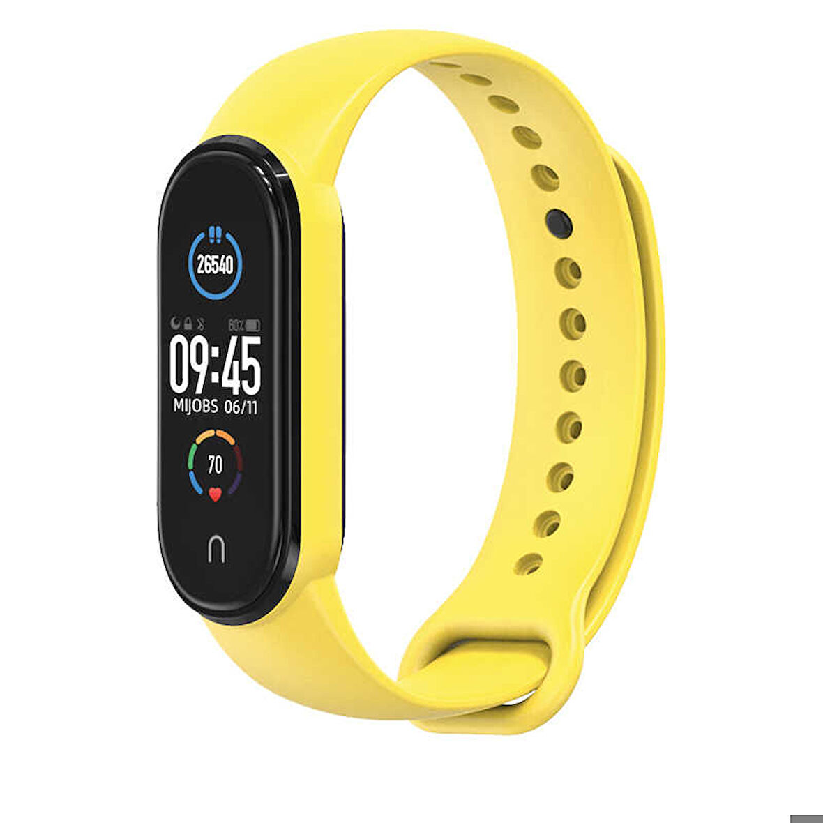 Xiaomi Mi Band 6 Uyumlu Zore Klasik Kordon NO23