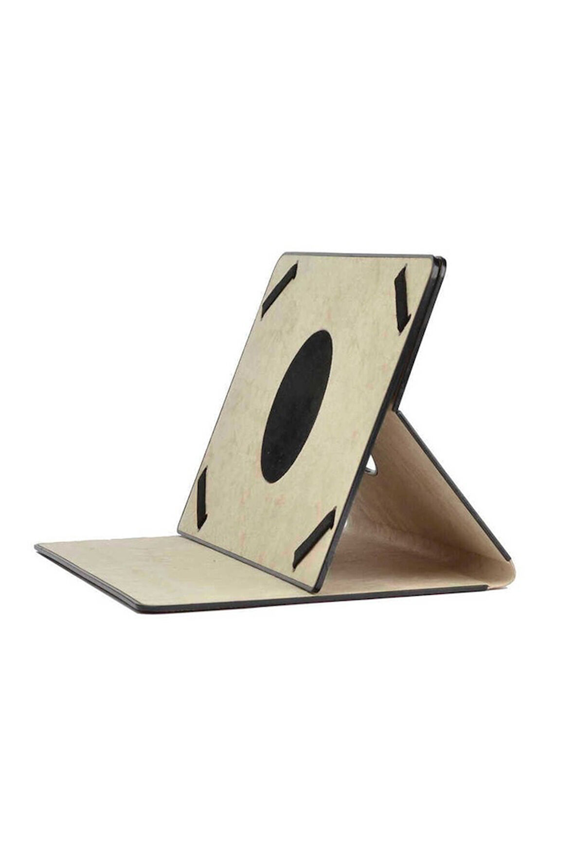 Zore Unik Universal 8 İnç Dönebilen Standlı Kılıf Gold