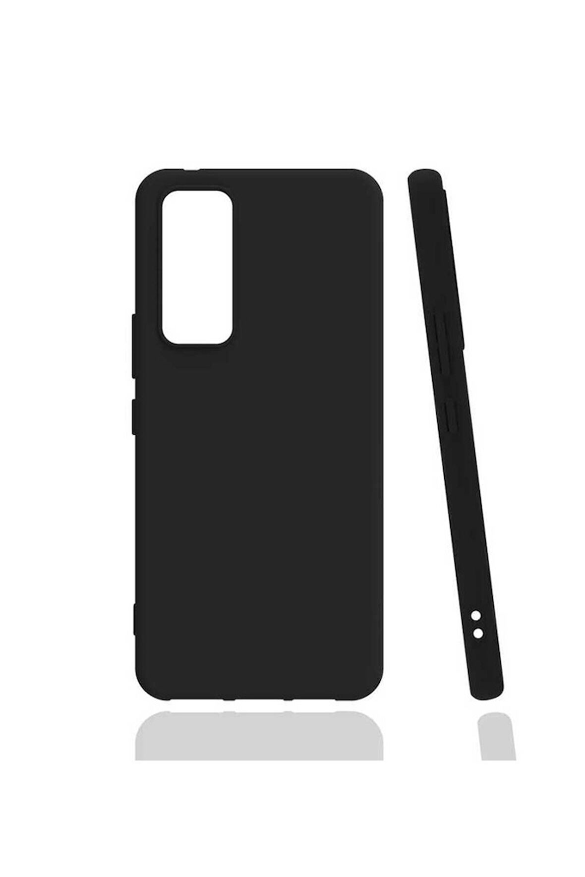 Vivo Y70 Uyumlu Kılıf Zore Biye Silikon Siyah
