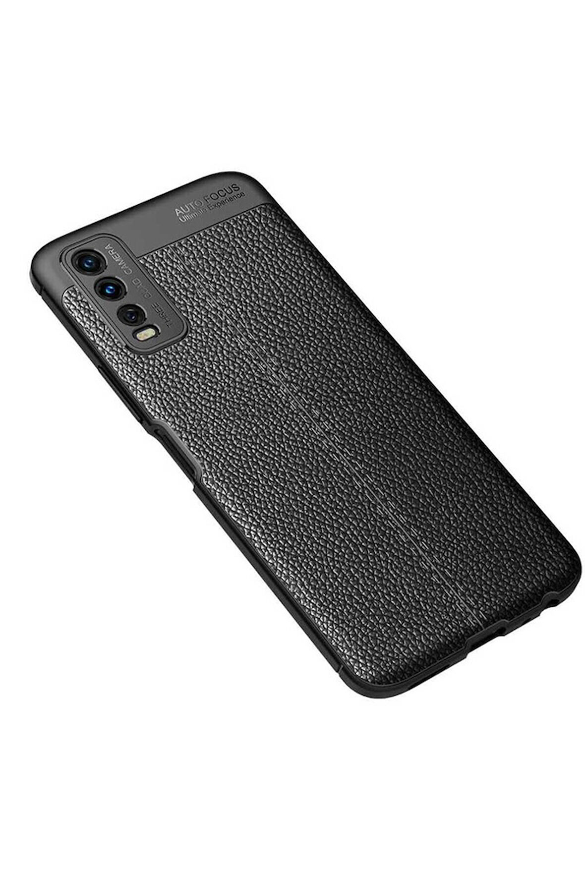 Vivo Y20S Uyumlu Kılıf Zore Niss Silikon Kapak Siyah