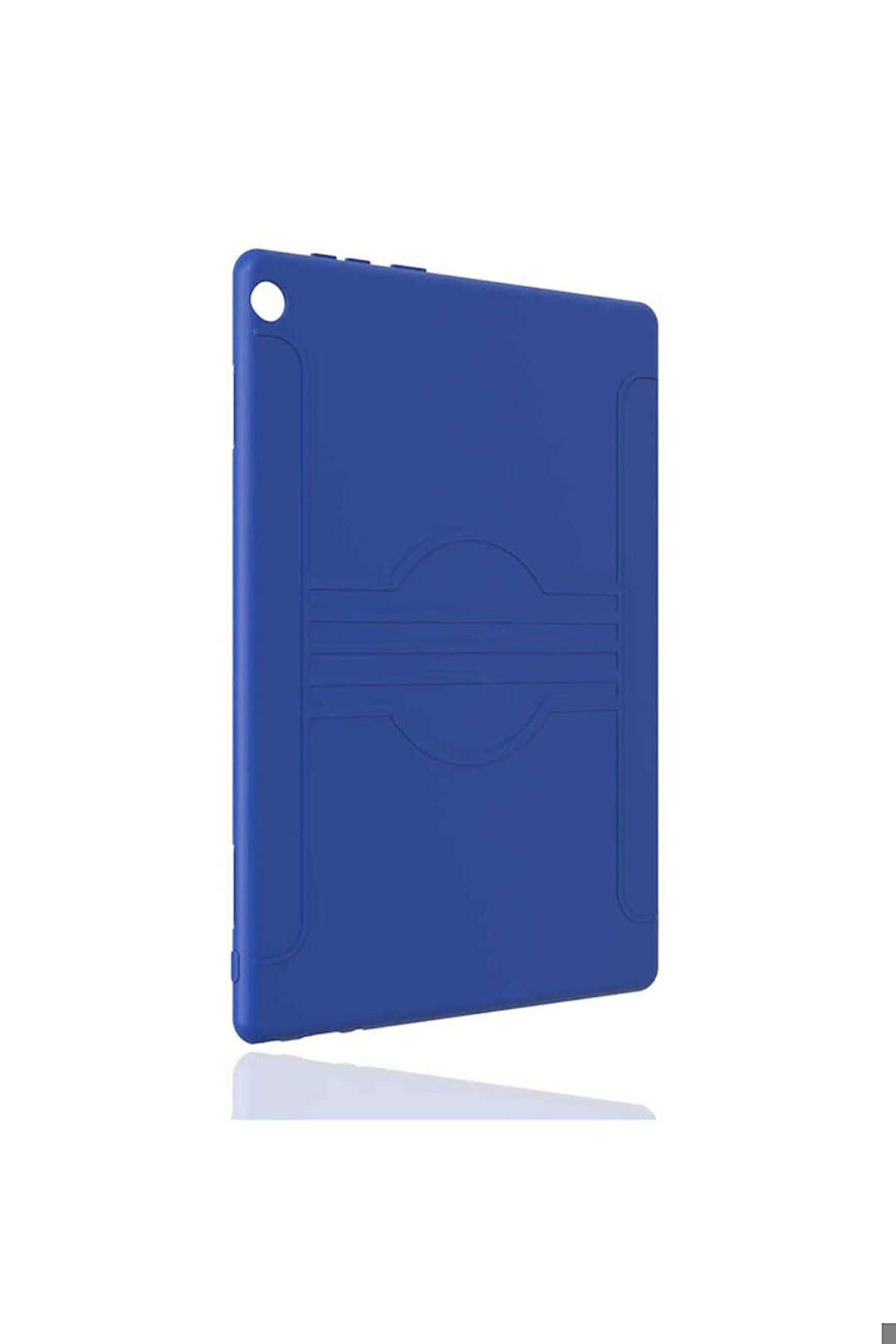 Lenovo M10 TB-X505F Uyumlu Kılıf Zore Beg Tablet Silikon Mavi