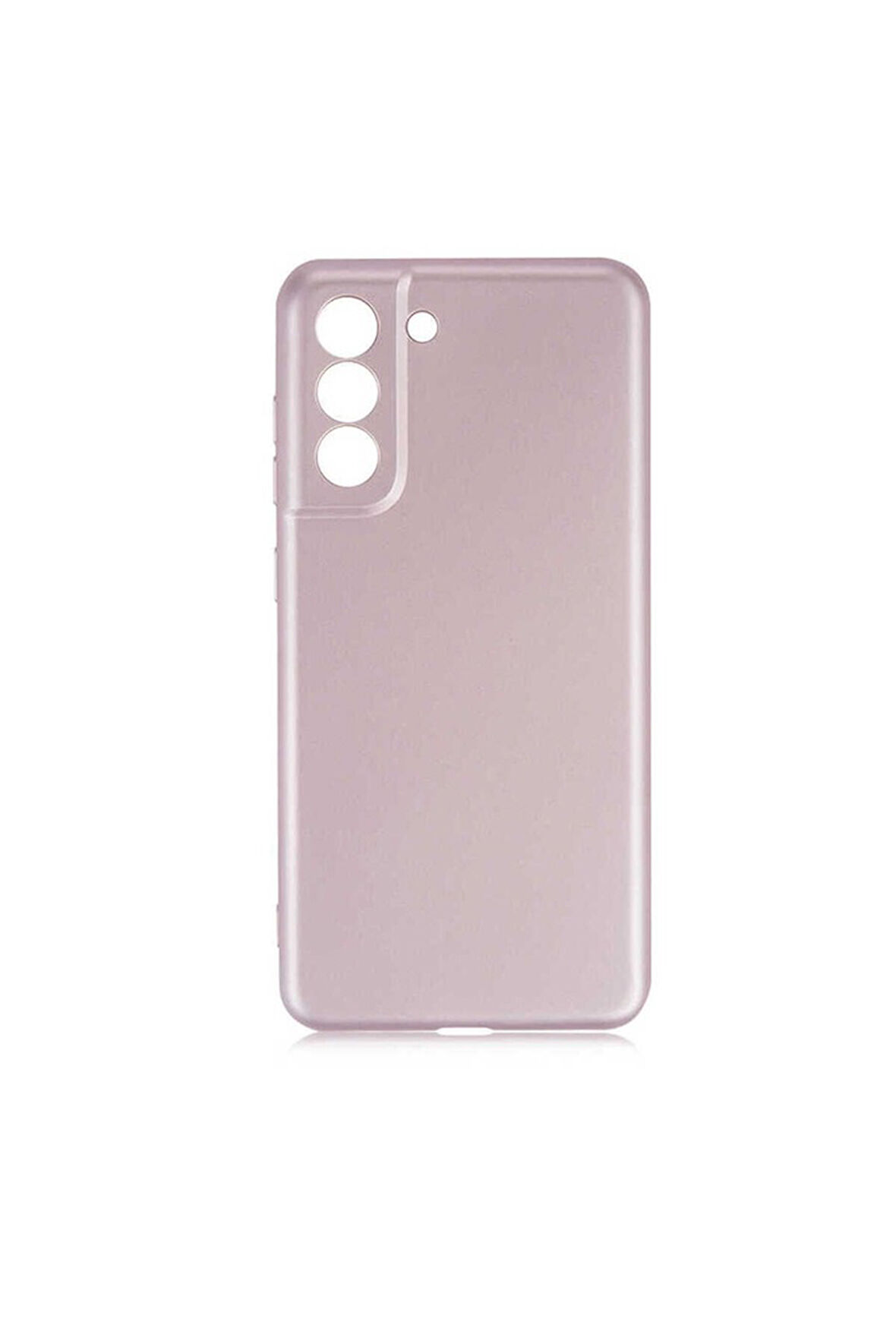 Samsung Galaxy S21 FE Uyumlu Kılıf Zore Premier Silikon Kapak Rose Gold