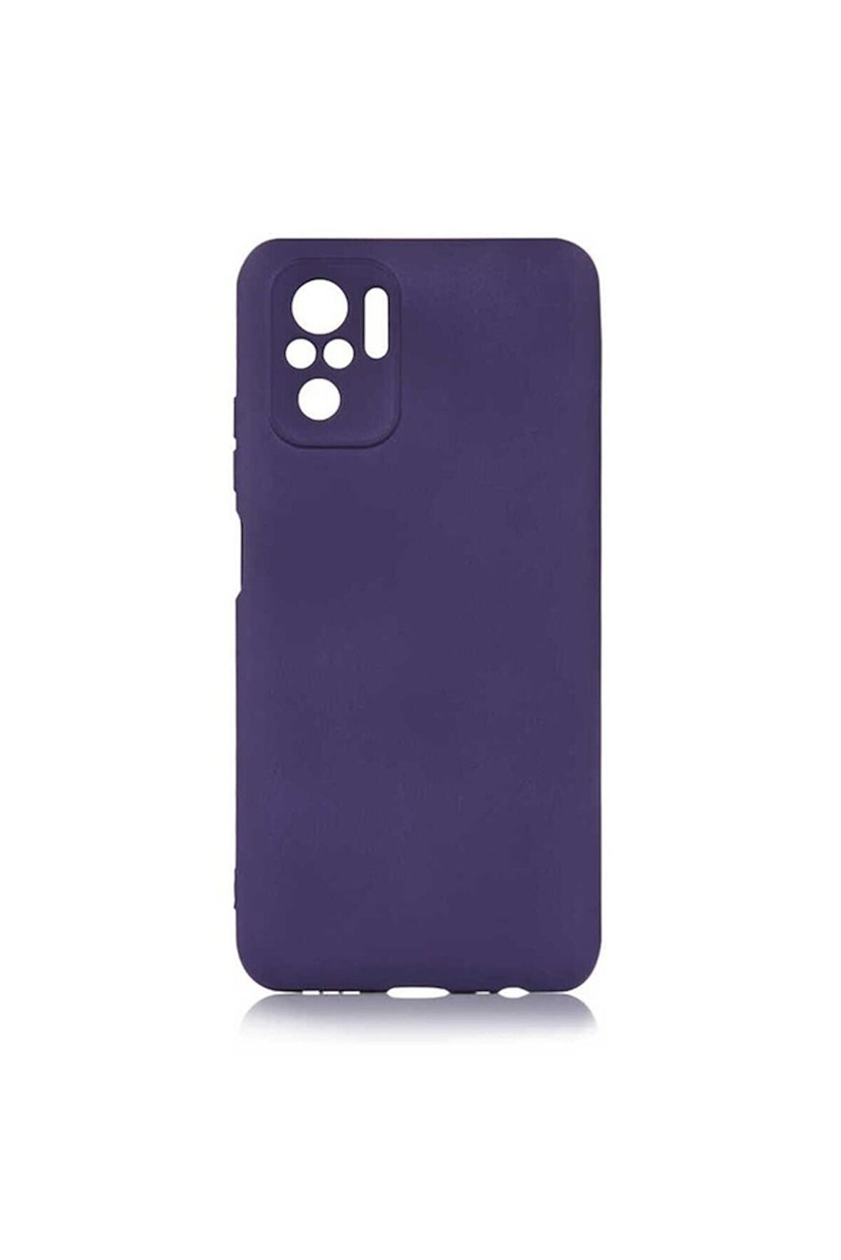 Xiaomi Redmi Note 10 Uyumlu Kılıf Zore Premier Silikon Kapak Lacivert