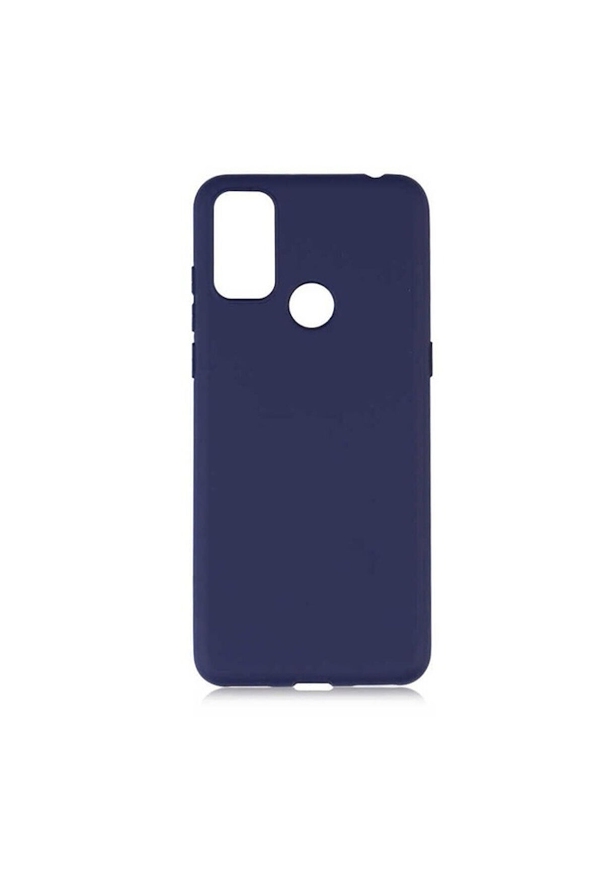 Alcatel 1S 2021 Uyumlu Kılıf Zore Premier Silikon Kapak Lacivert