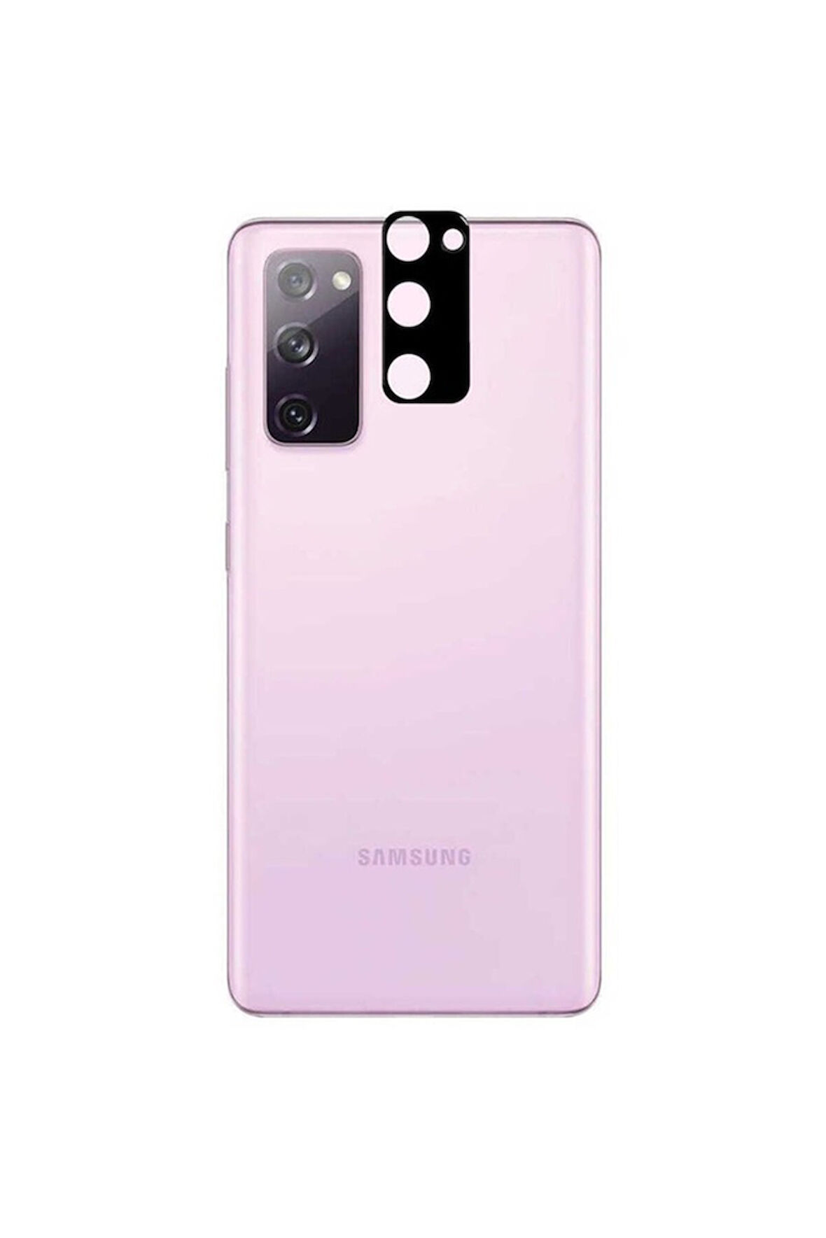 Samsung Galaxy S20 FE Uyumlu Zore 3D Kamera Camı