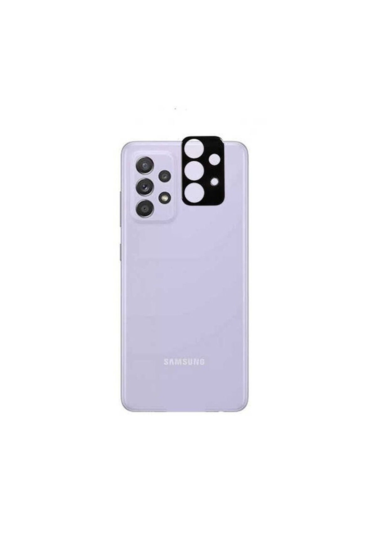 Samsung Galaxy A72 Uyumlu Zore 3D Kamera Camı
