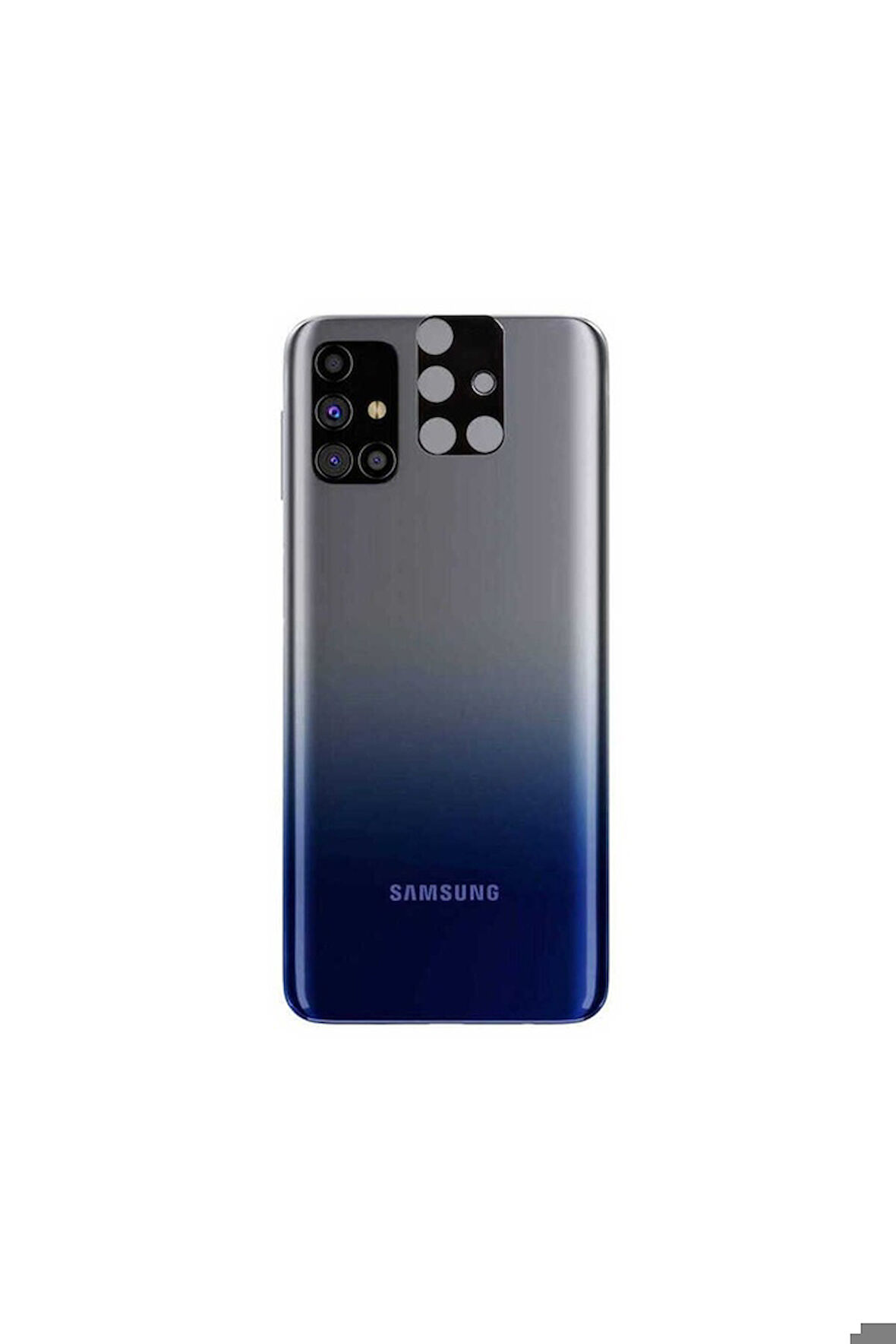 Samsung Galaxy M31S Uyumlu Zore 3D Kamera Camı