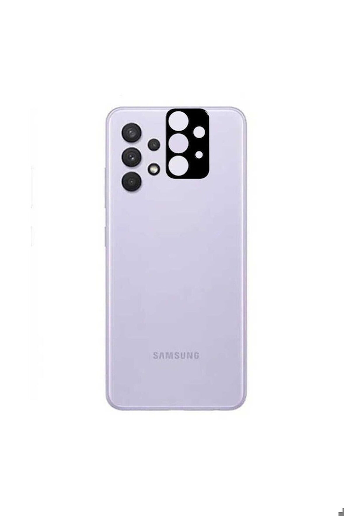 Samsung Galaxy A32 4G Uyumlu Zore 3D Kamera Camı