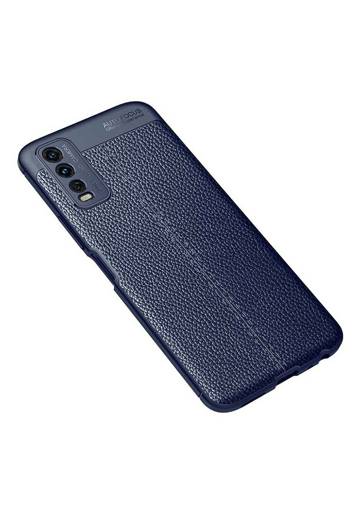 Vivo Y20 Uyumlu Kılıf Zore Niss Silikon Kapak Lacivert