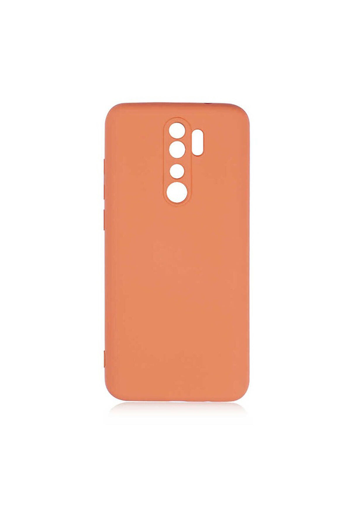 Xiaomi Redmi Note 8 Pro Uyumlu Kılıf Zore Mara Lansman Kapak Turuncu
