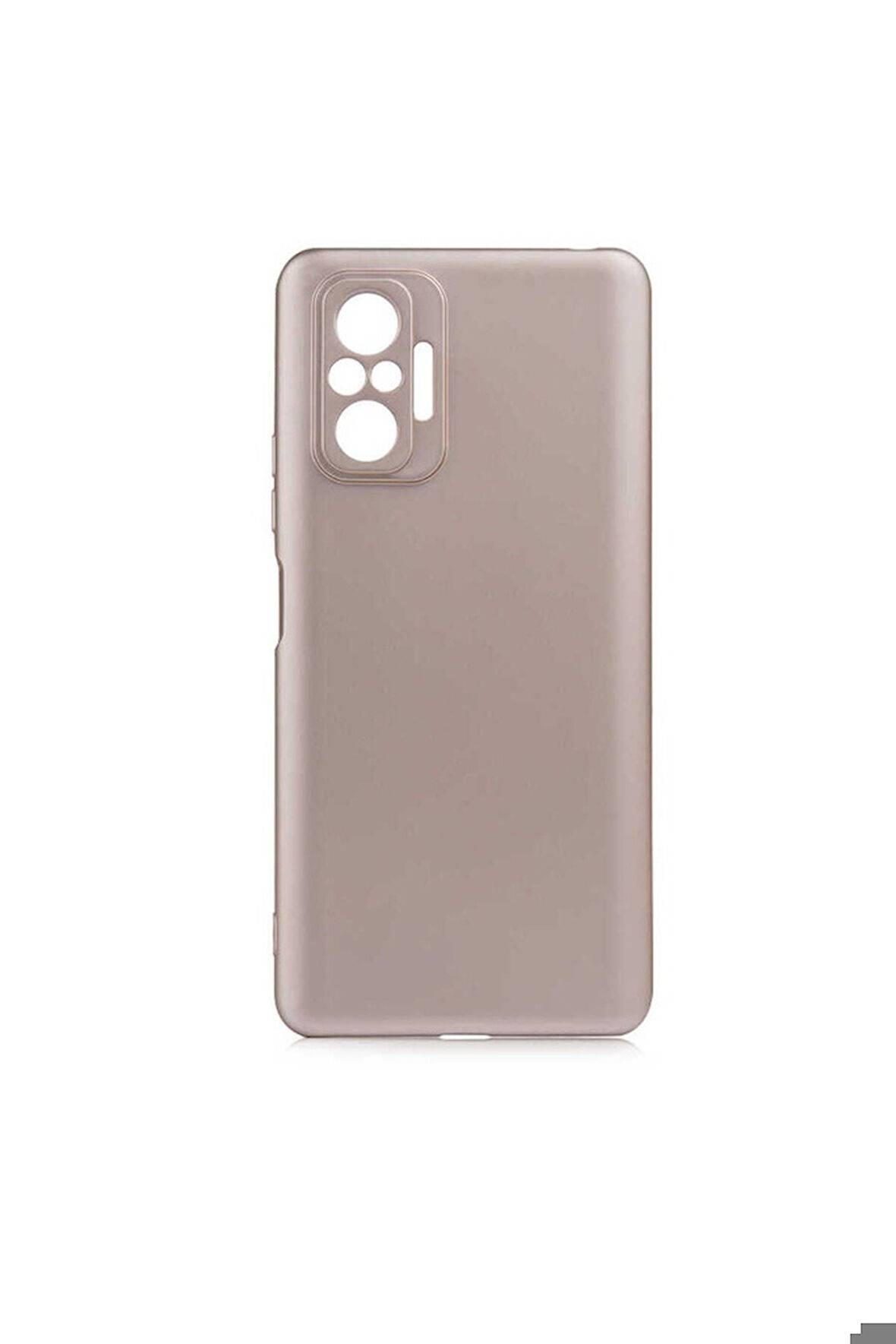 Xiaomi Redmi Note 10 Pro Uyumlu Kılıf Zore Premier Silikon Kapak Gold