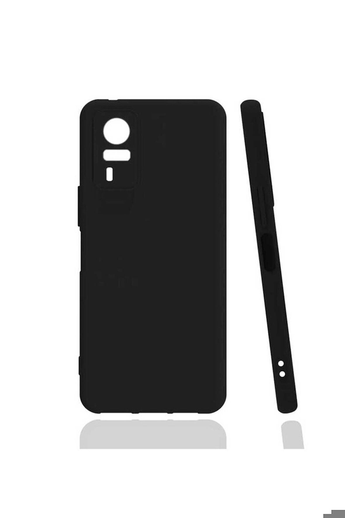 Vivo Y51 Uyumlu Kılıf Zore Biye Silikon Siyah