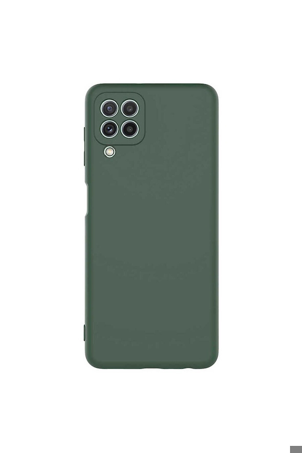 Samsung Galaxy A22 4G Uyumlu Kılıf Zore Mara Lansman Kapak Koyu Yeşil