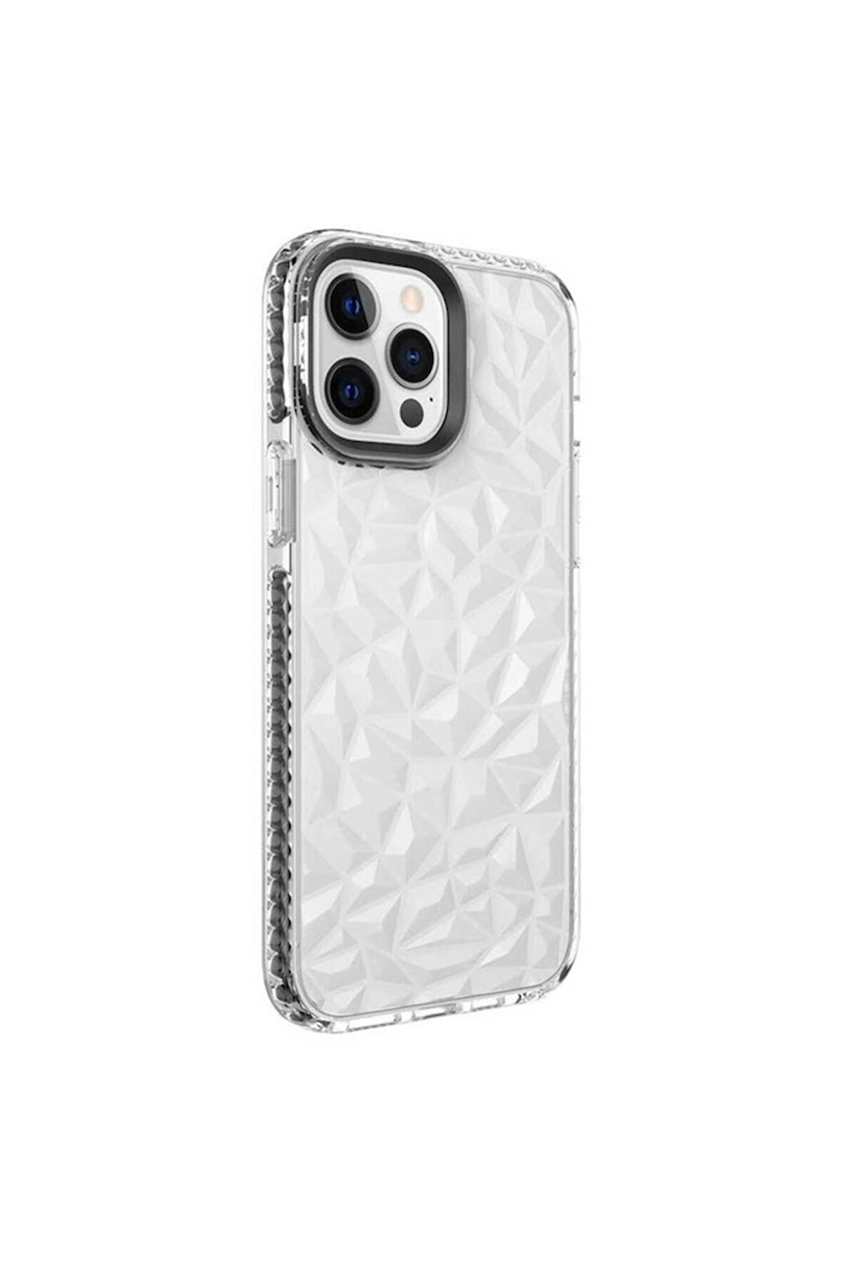Apple iPhone 13 Pro Uyumlu Kılıf Zore Buzz Kapak Siyah