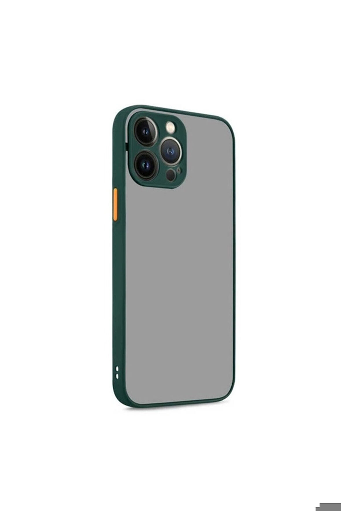Apple iPhone 13 Pro Uyumlu Kılıf Zore Hux Kapak Koyu Yeşil