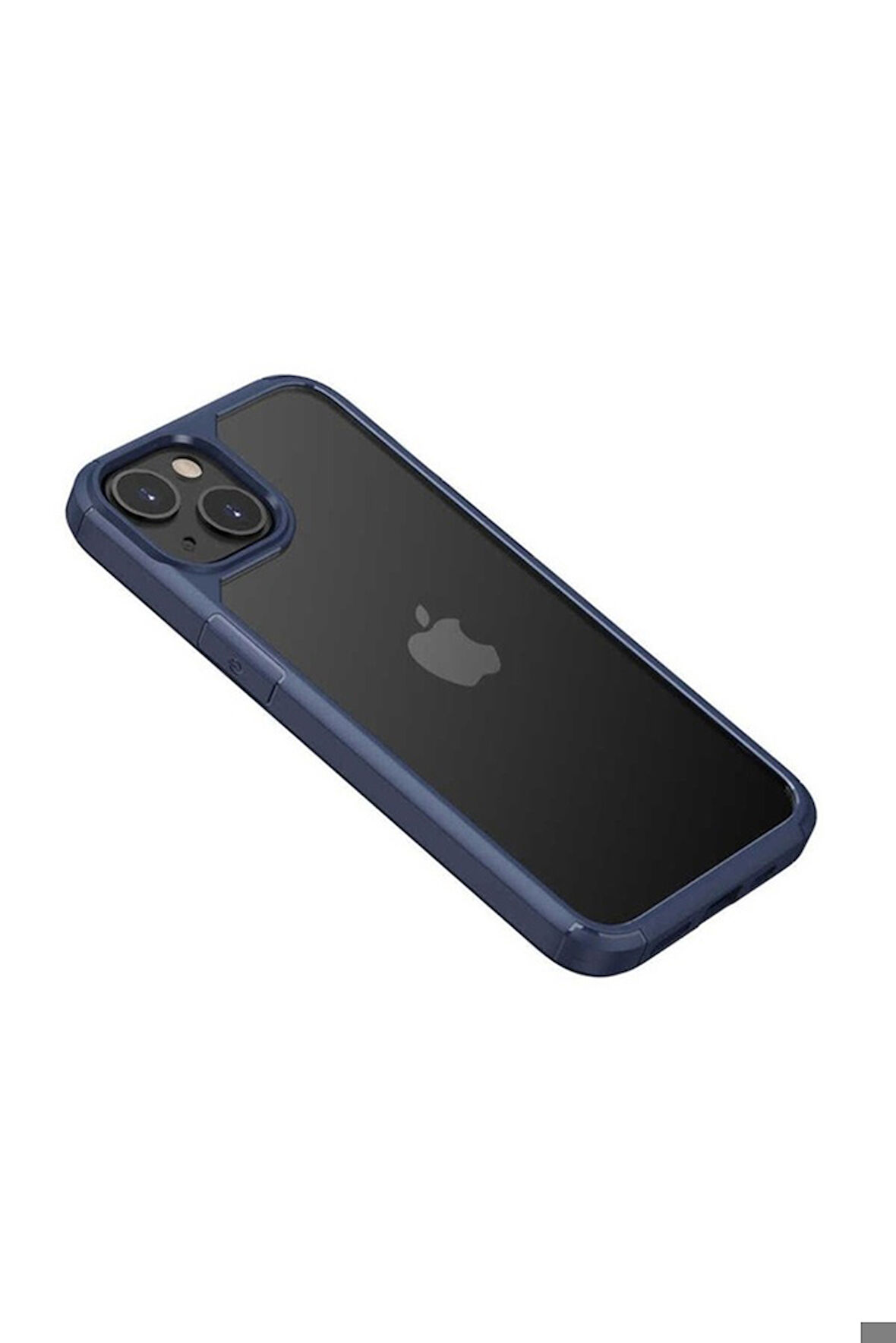 Apple iPhone 13 Uyumlu Kılıf Zore Roll Kapak Mavi