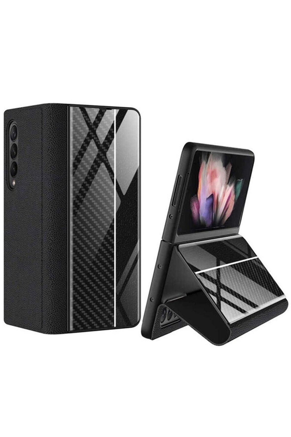 Samsung Galaxy Z Fold 3 Uyumlu Kılıf Zore Droga Kılıf