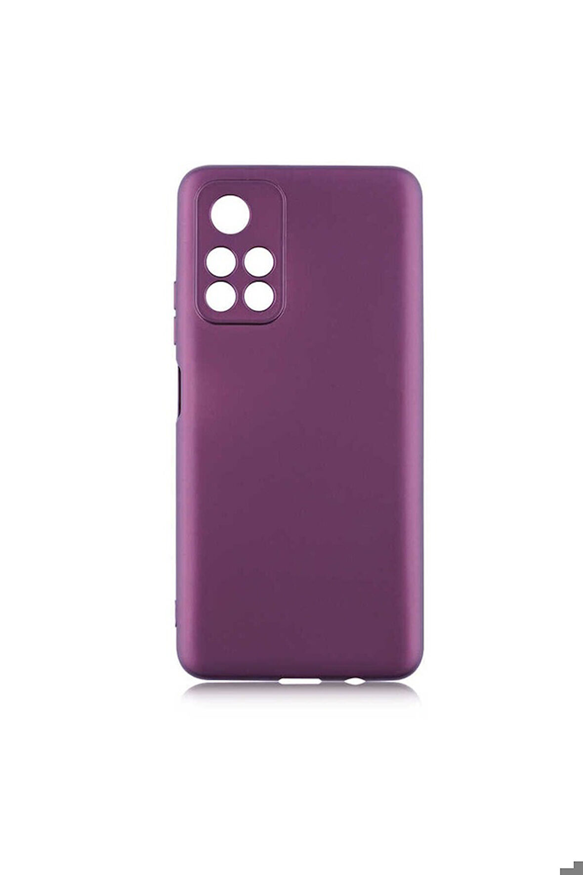Xiaomi Redmi Note 11T 5G Uyumlu Kılıf Zore Premier Silikon Kapak Mürdüm