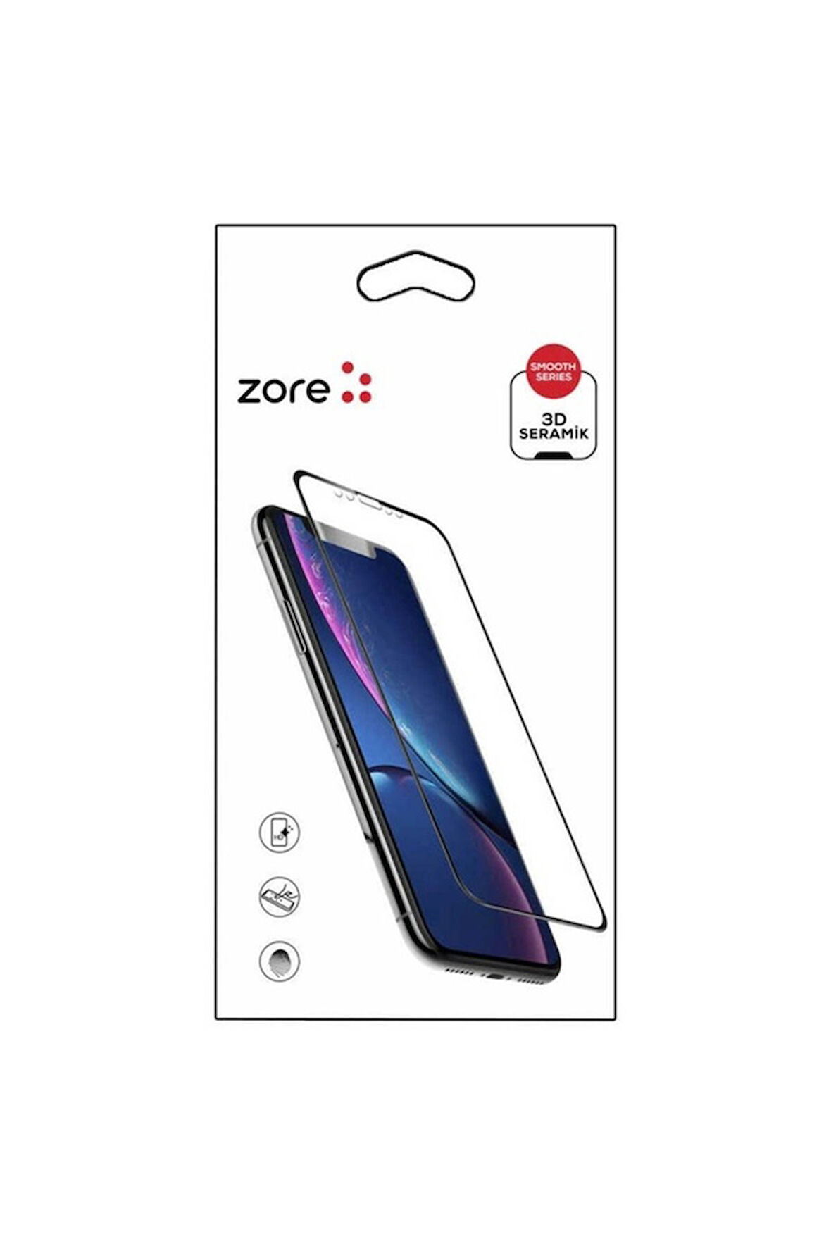 Huawei P Smart 2019 Uyumlu Zore 3D Seramik Ekran Koruyucu