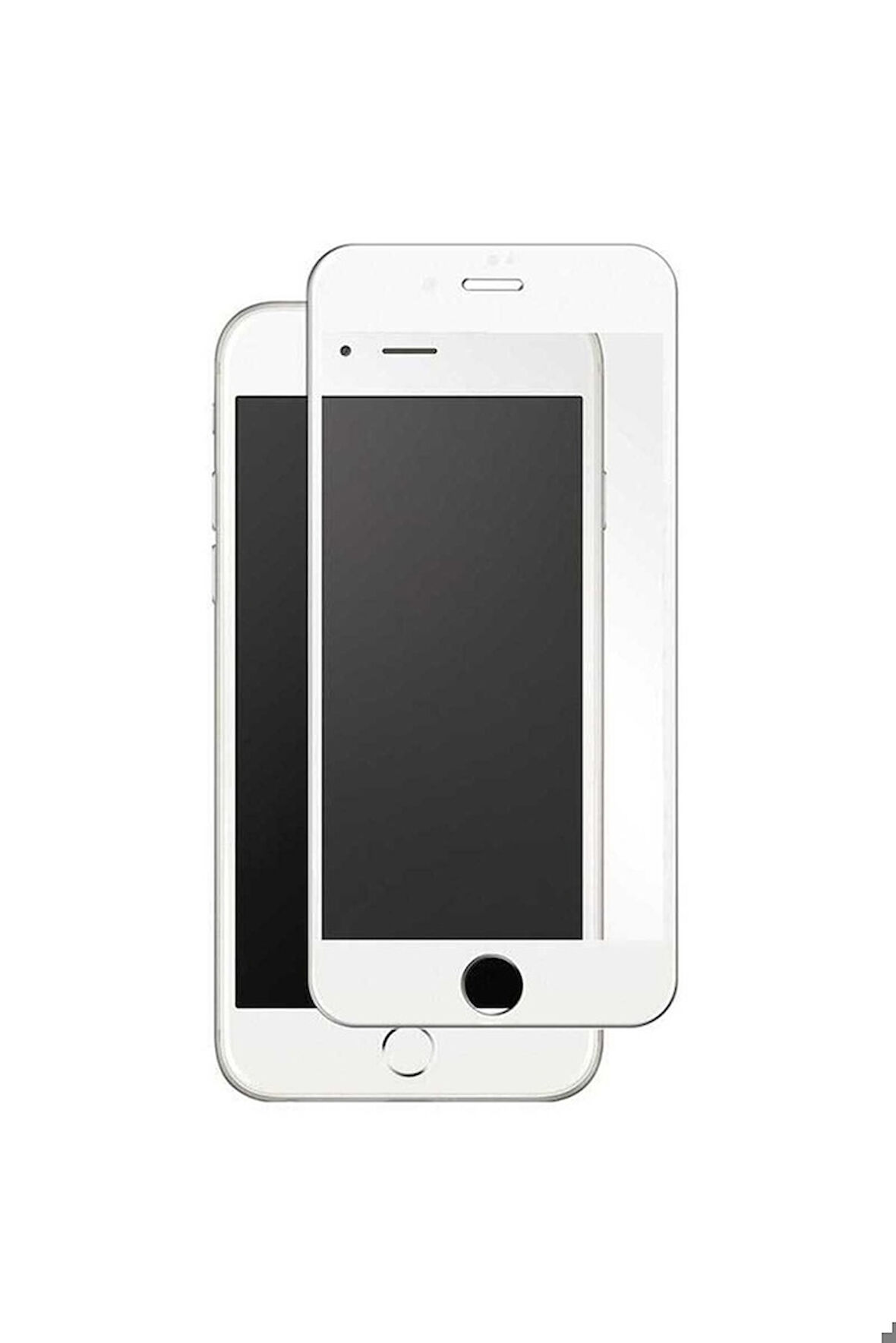 Apple iPhone 7 Plus Uyumlu Zore Fiber Nano Ekran Koruyucu Beyaz