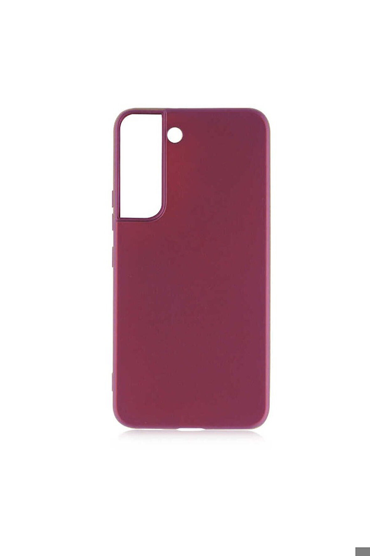Samsung Galaxy S22 Uyumlu Kılıf Zore Premier Silikon Kapak Mürdüm
