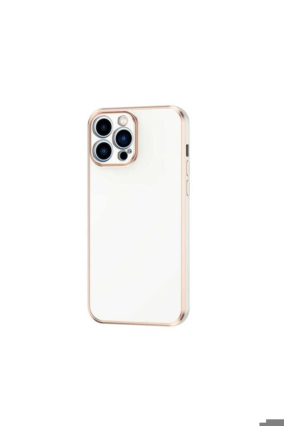 Apple iPhone 13 Pro Max Uyumlu Kılıf Zore Bark Kapak Beyaz