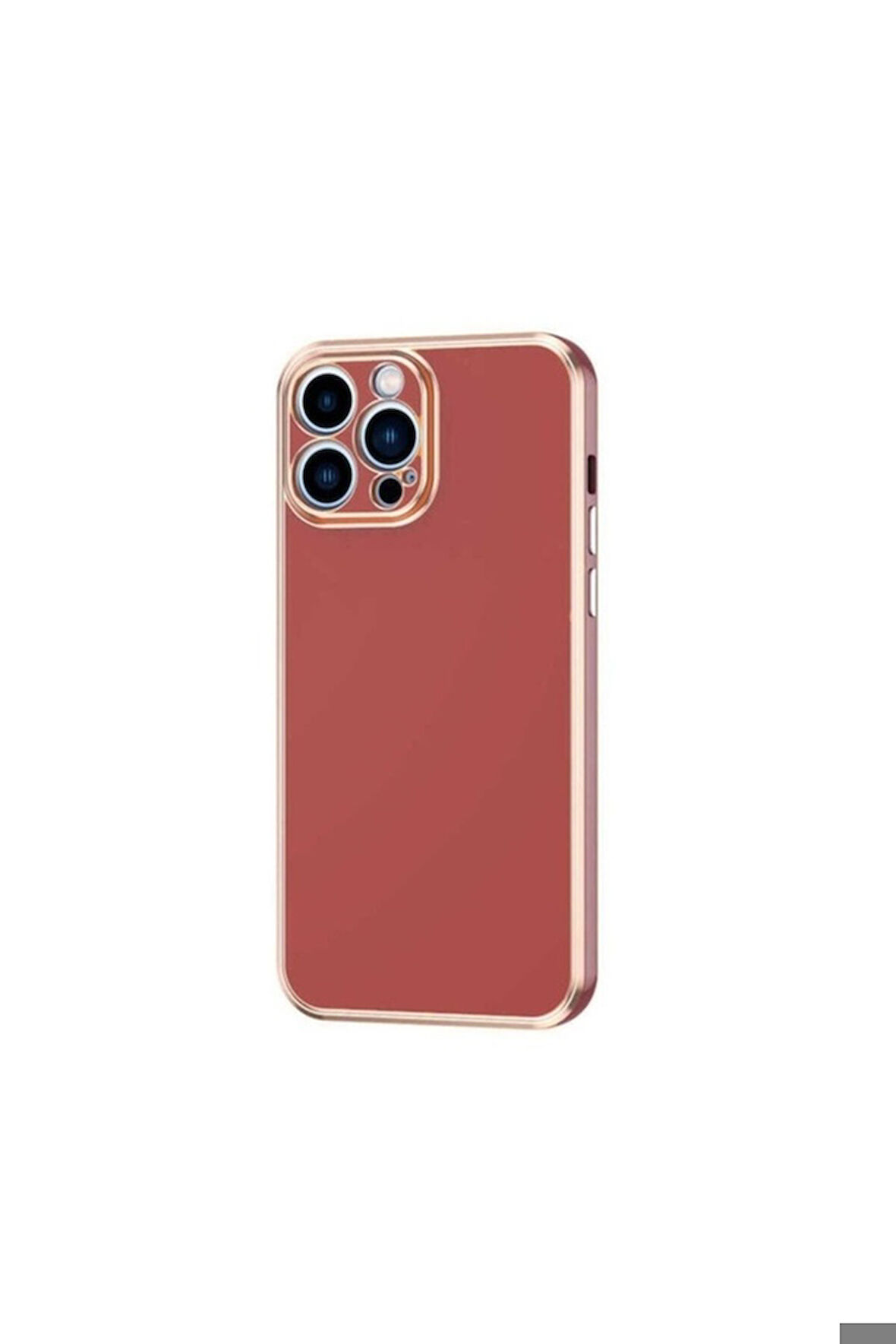 Apple iPhone 12 Pro Max Uyumlu Kılıf Zore Bark Kapak Kahverengi