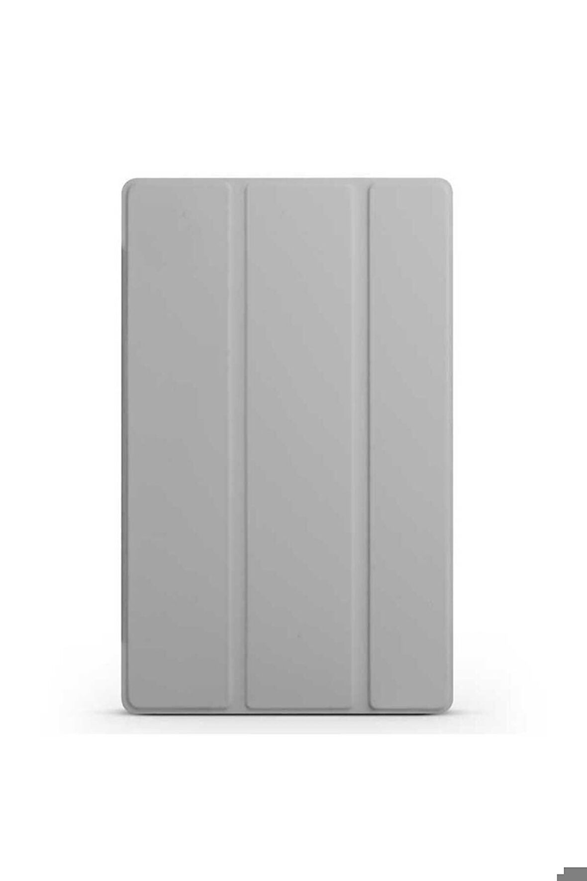 Lenovo M10 TB-X306F Gen.2 Uyumlu Zore Smart Cover Standlı 1-1 Kılıf Gri