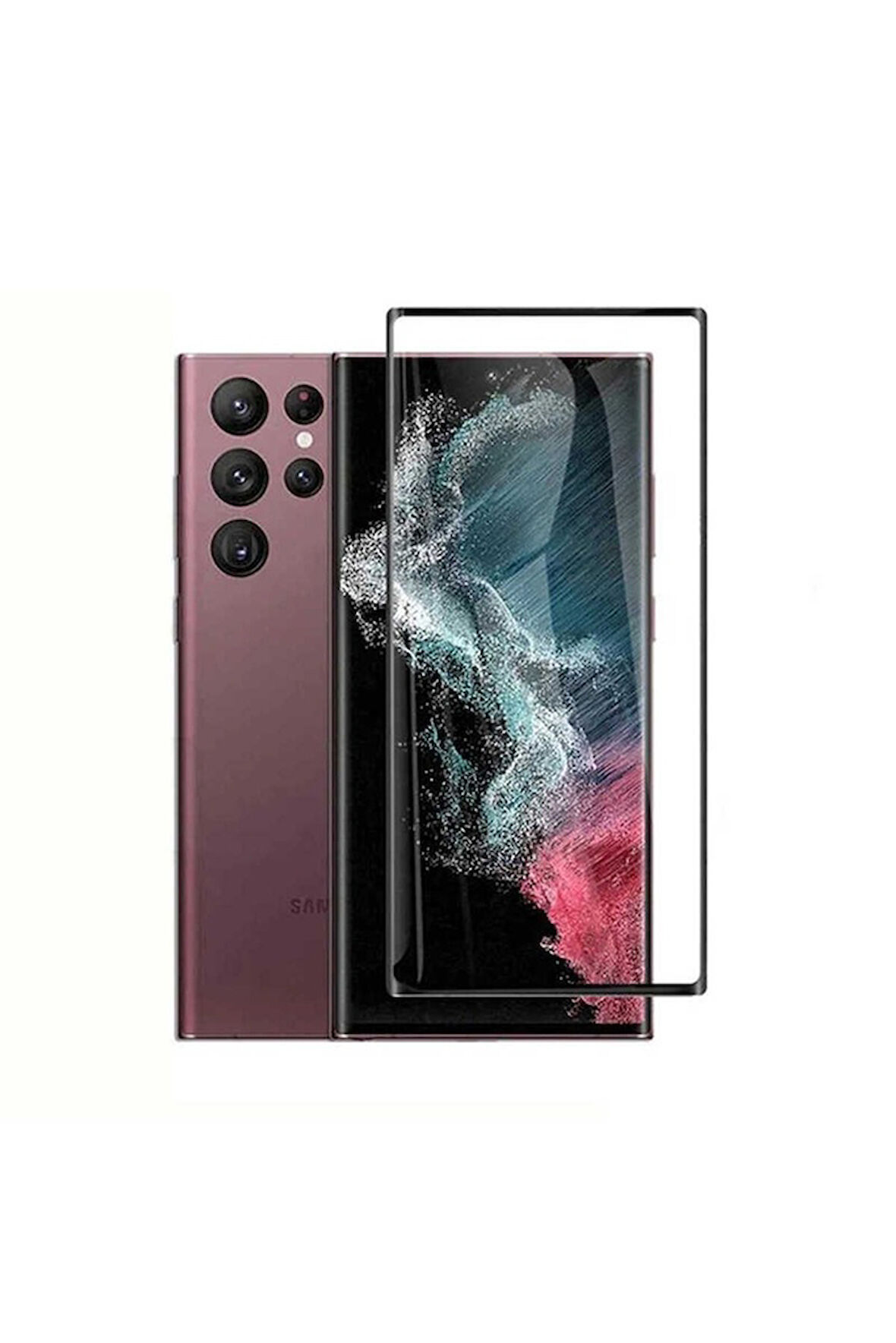 Samsung Galaxy S22 Ultra Uyumlu Zore Süper Pet Ekran Koruyucu Jelatin