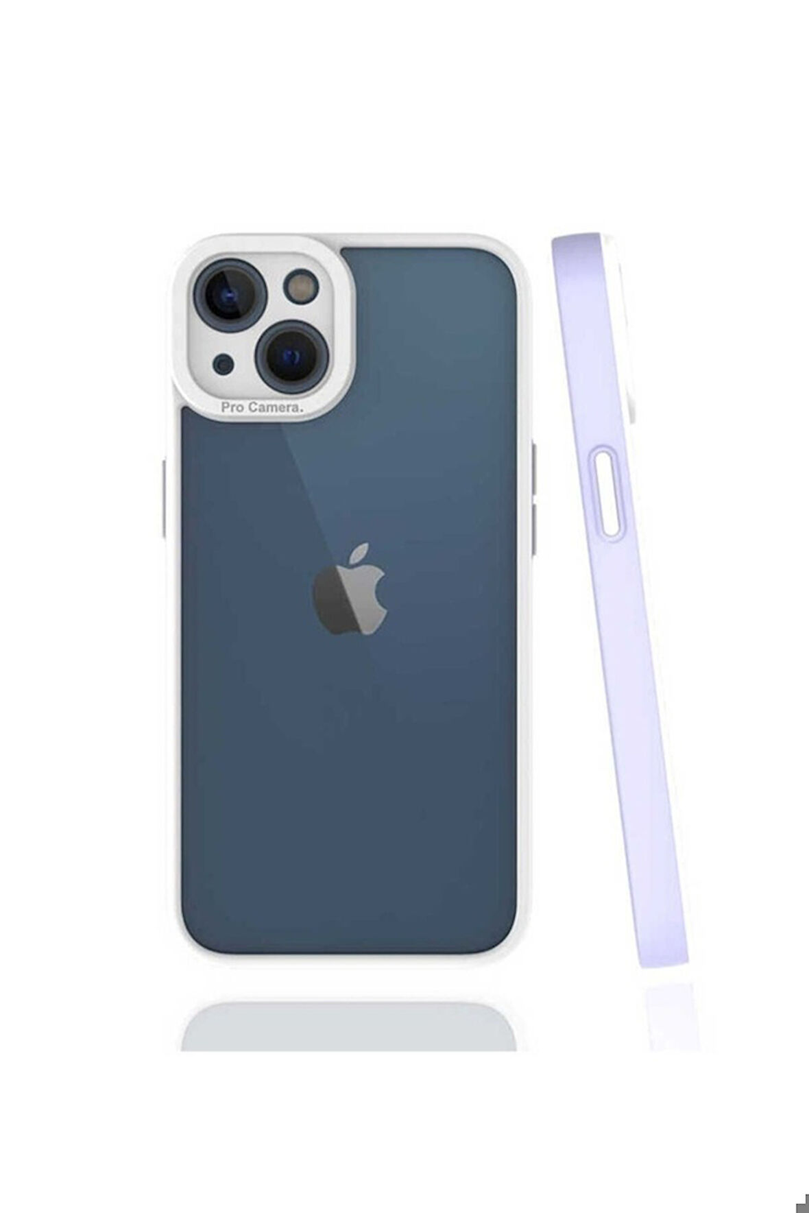 Apple iPhone 13 Uyumlu Kılıf Zore Mima Kapak Lila