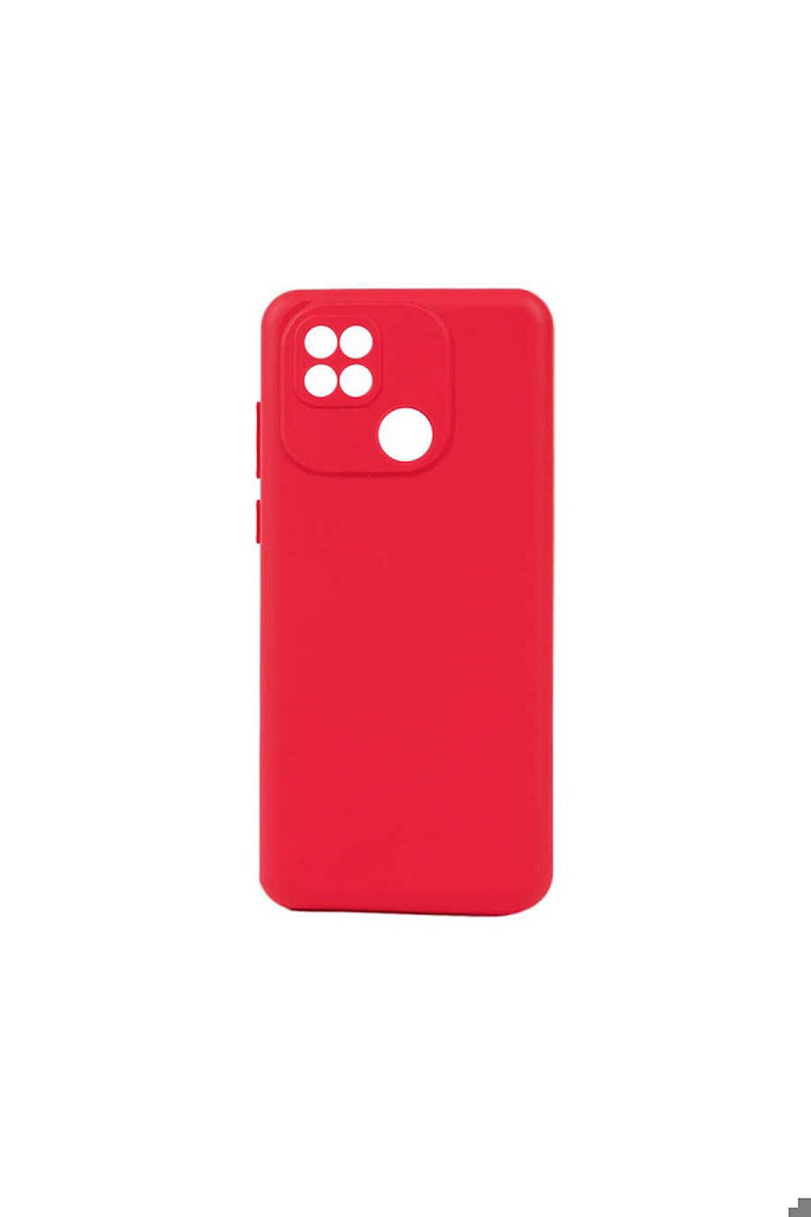 Xiaomi Redmi 10 2022 Uyumlu Kılıf Zore Biye Silikon Kırmızı