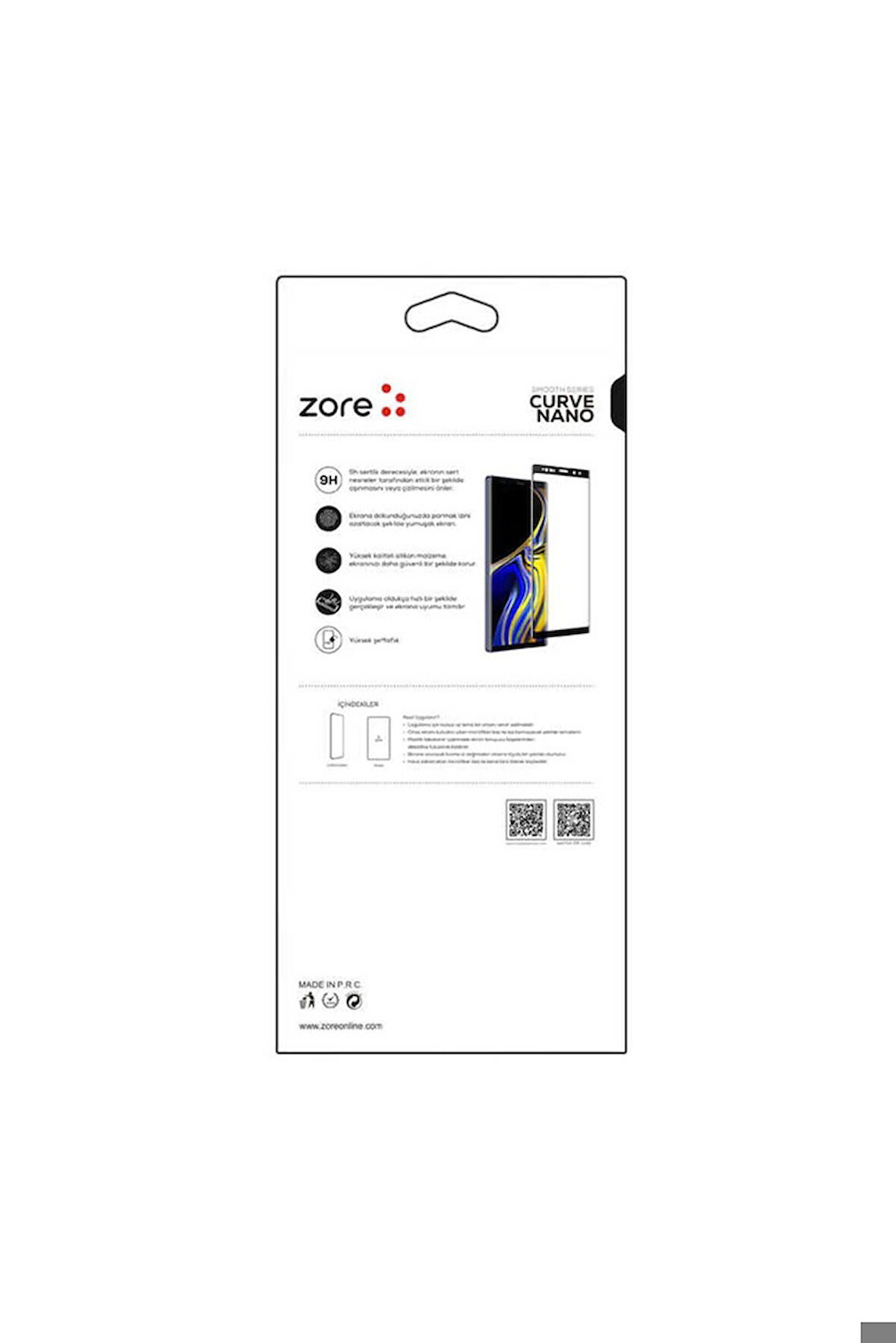 Apple iPhone SE 2022 Uyumlu Zore 3D Short Curve Nano Ekran Koruyucu