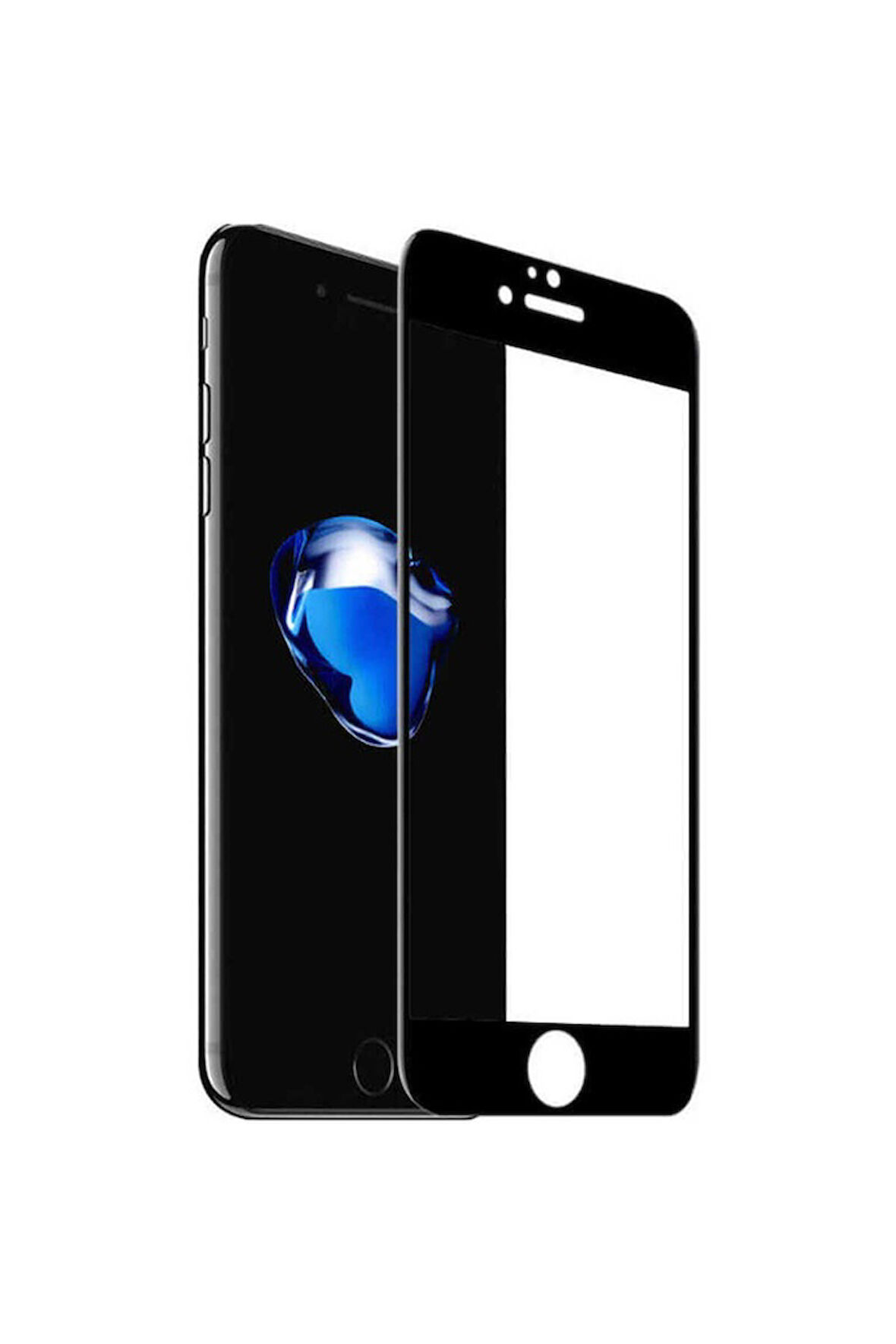 Apple iPhone SE 2022 Uyumlu Zore Eto Cam Ekran Koruyucu Siyah