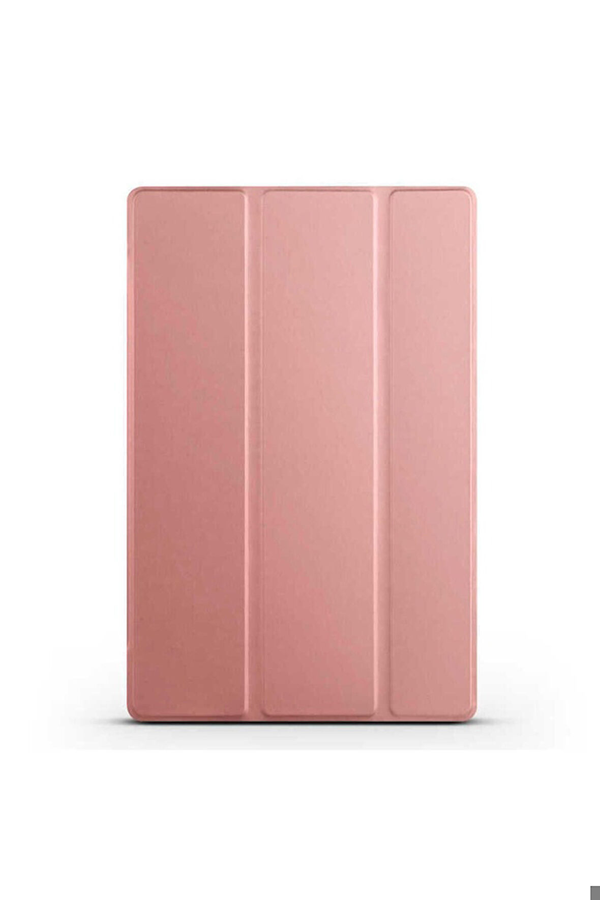 Samsung Galaxy Tab A8 10.5 SM-X200 (2021) Uyumlu Zore Smart Cover Standlı 1-1 Kılıf Rose Gold