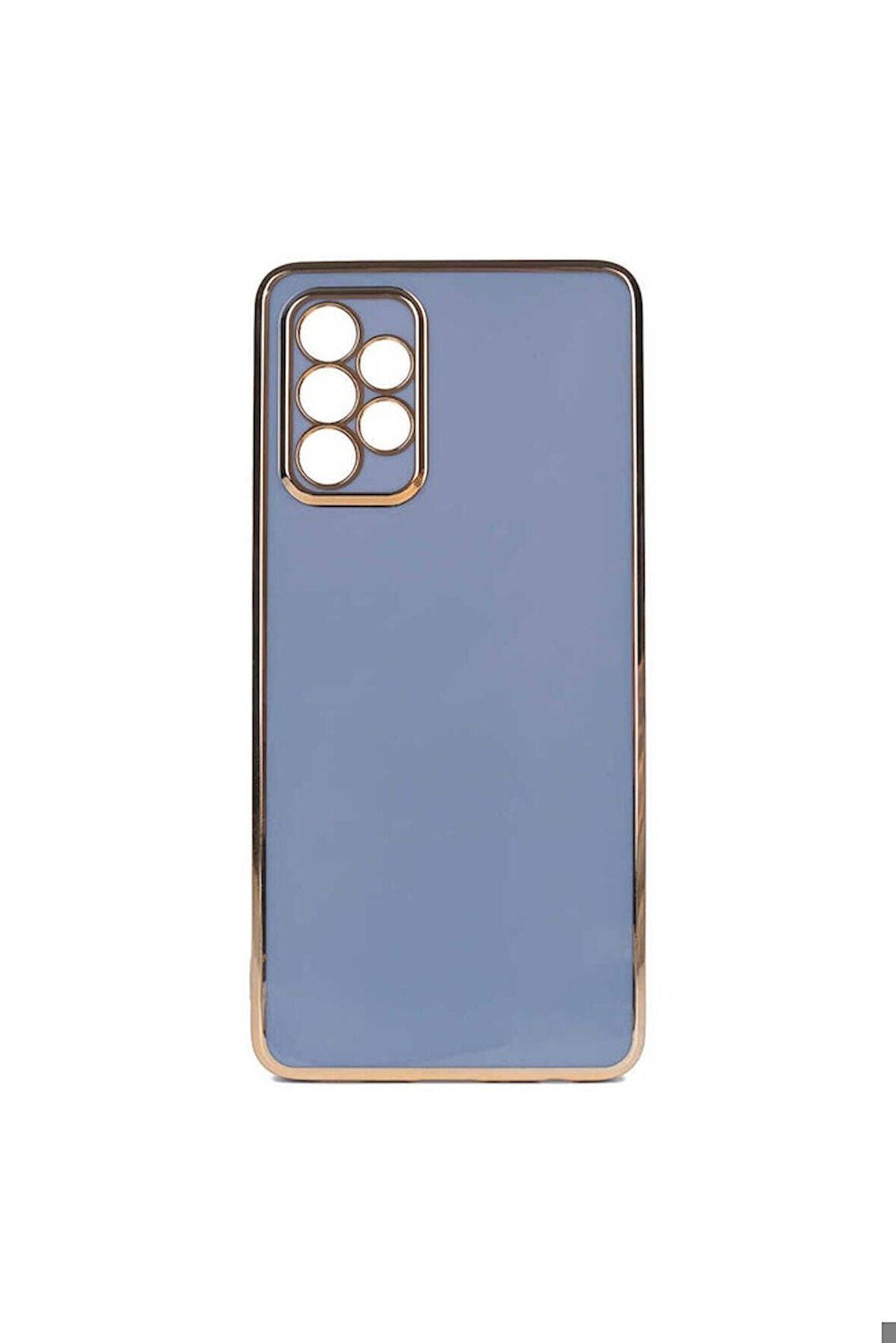 Samsung Galaxy A72 Uyumlu Kılıf Zore Bark Kapak Mavi Açık