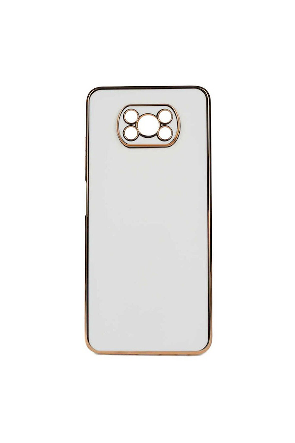 Xiaomi Poco X3 Uyumlu Kılıf Zore Bark Kapak Beyaz