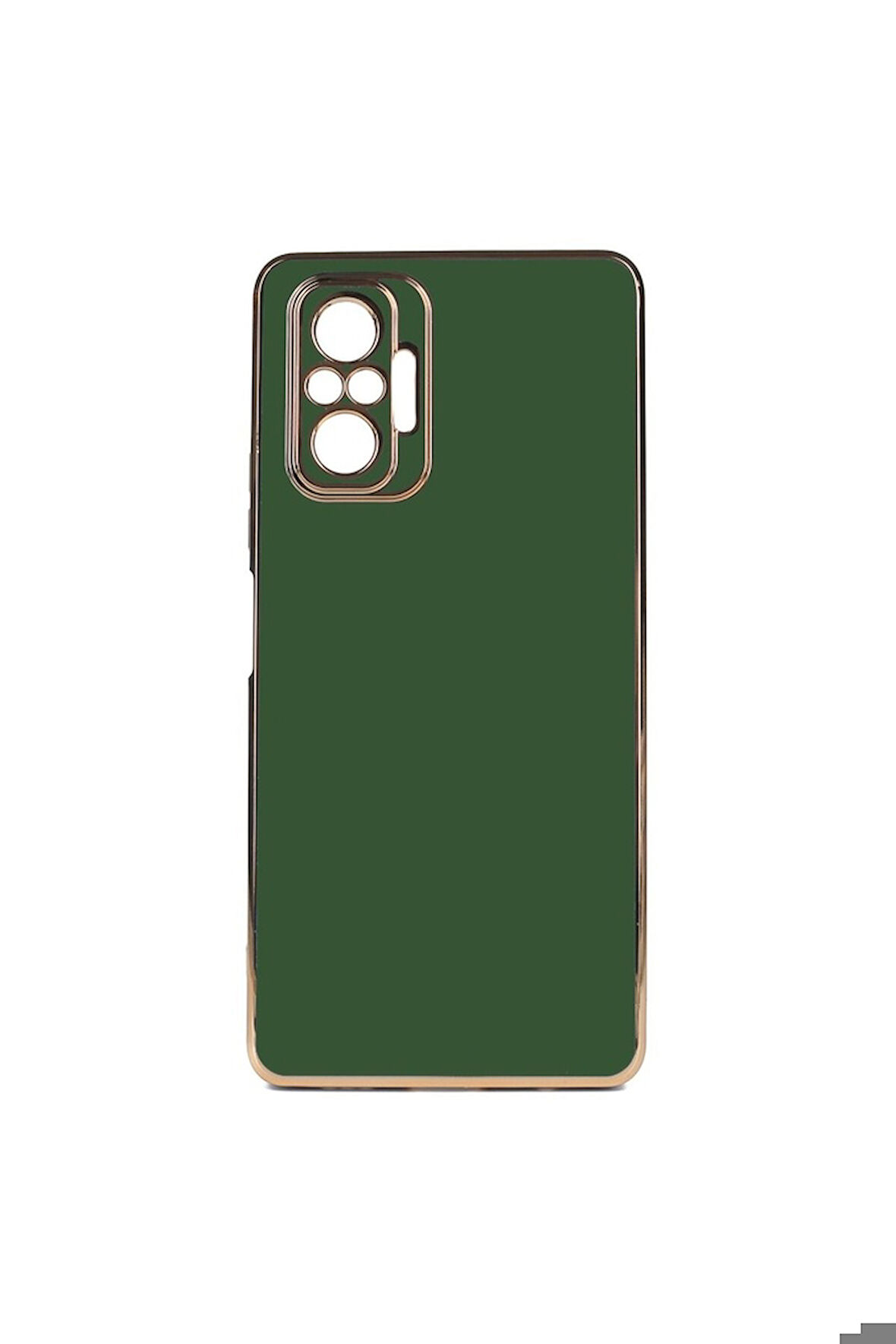 Xiaomi Redmi Note 10 Pro Uyumlu Kılıf Zore Bark Kapak Koyu Yeşil