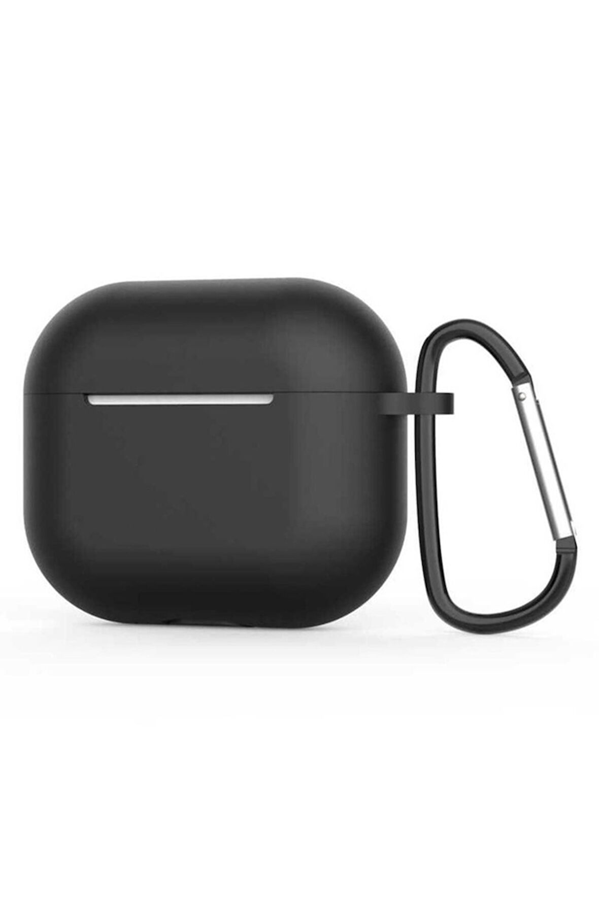 Apple Airpods 3. Nesil Uyumlu Zore Standart Silikon Kılıf Siyah