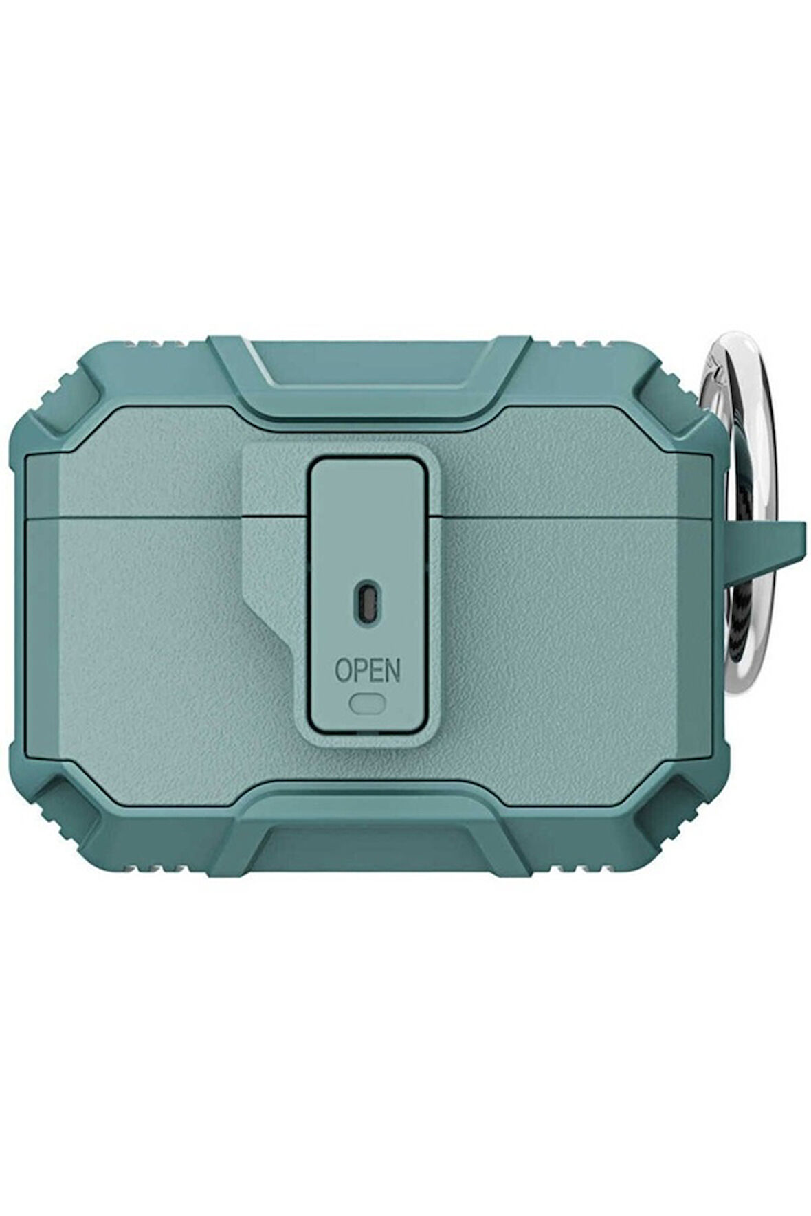 Apple Airpods Pro Uyumlu Kılıf Zore Airbag 27 Silikon Yeşil