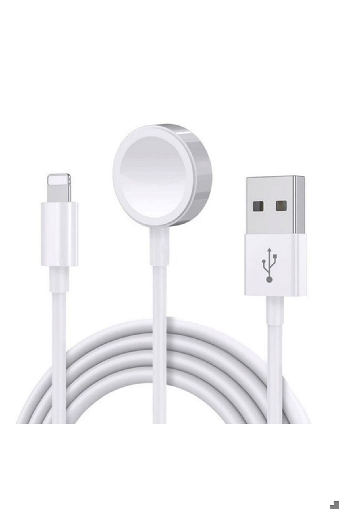 Zore Akıllı Saat Lightning-Wireless USB Şarj Kablosu 1.2m